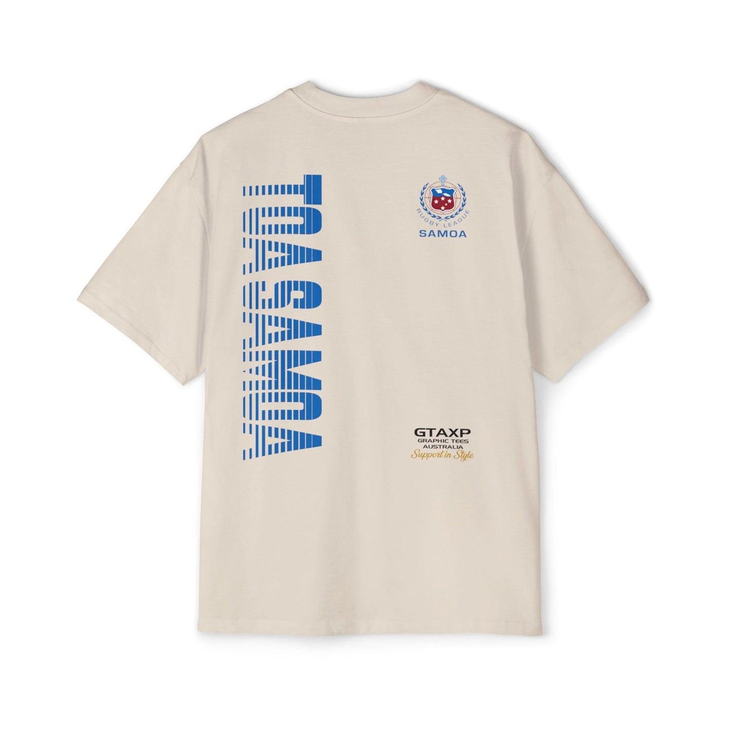 Toa Samoa World Cup Oversized Tee Graphic Tees Australia Graphic T-Shirt Australia -  Cool Graphic T-Shirts Online -  Toa Samoa World Cup Oversized Tee | Samoa Rugby League T-Shirts