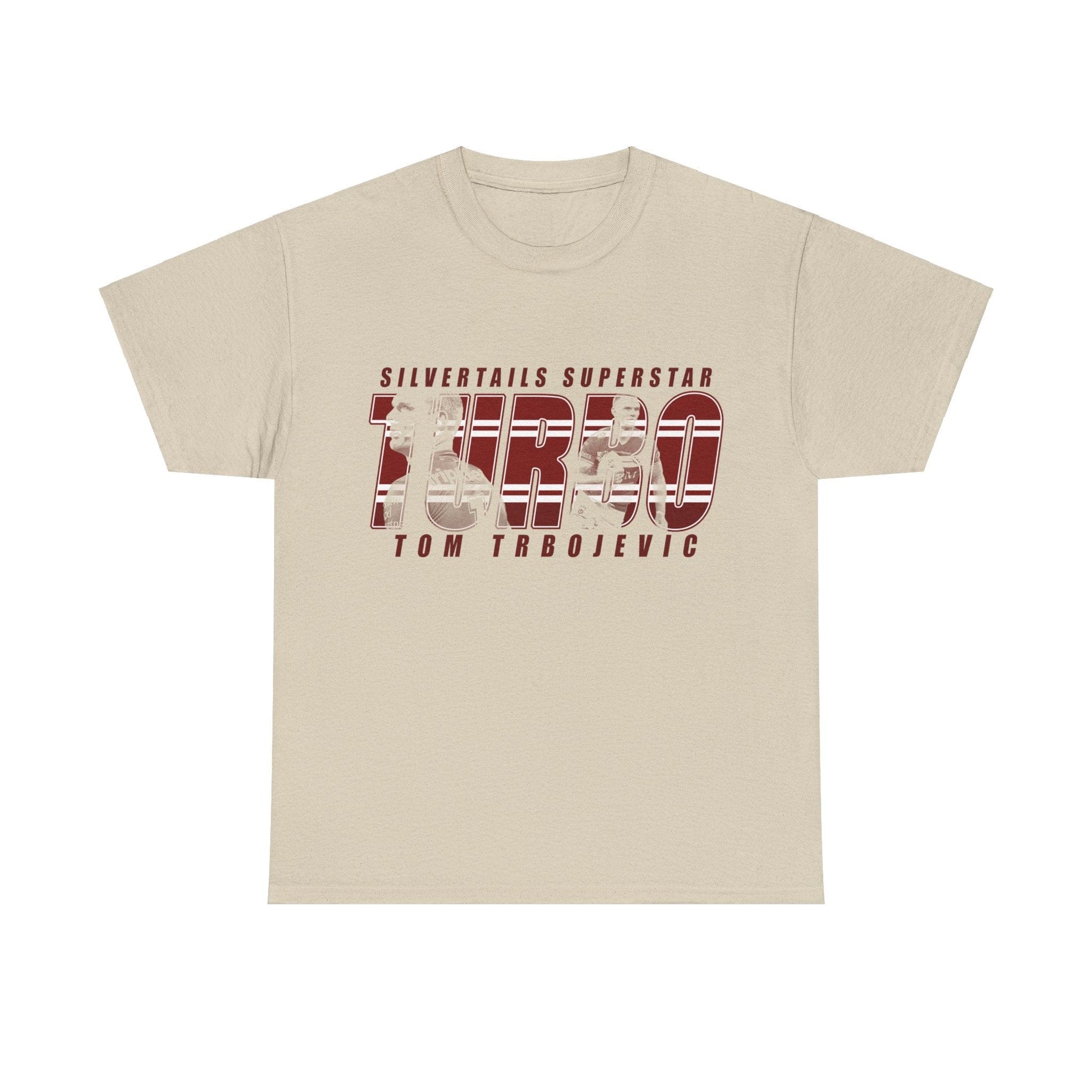 Tom Trbojevic TURBO Graphic Tee Graphic Tees Australia Graphic T-Shirt Australia -  Cool Graphic T-Shirts Online -  Tom Trbojevic TURBO T-Shirt | Manly Sea Eagles Merchandise