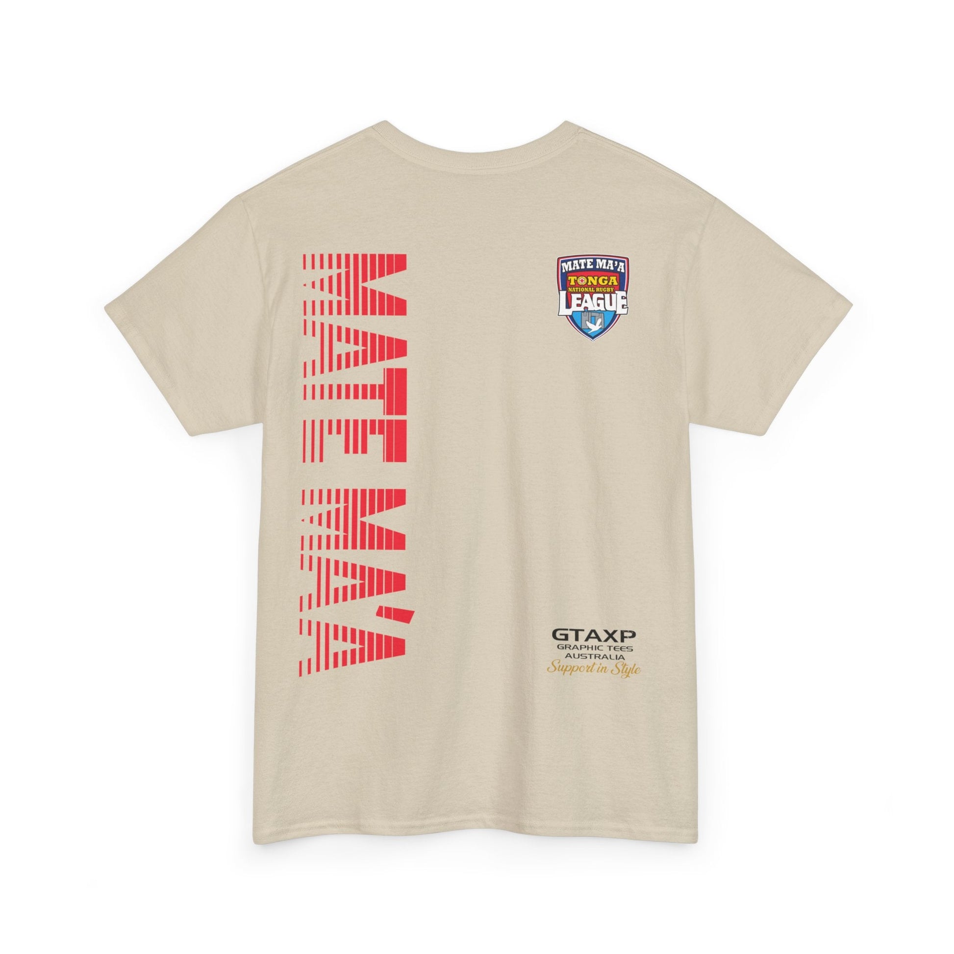 Tonga Mate Ma'a World Cup Graphic Tee Graphic Tees Australia Graphic T-Shirt Australia -  Cool Graphic T-Shirts Online -  Tonga Mate Ma'a World Cup T-Shirt | Tonga Rugby League Merch