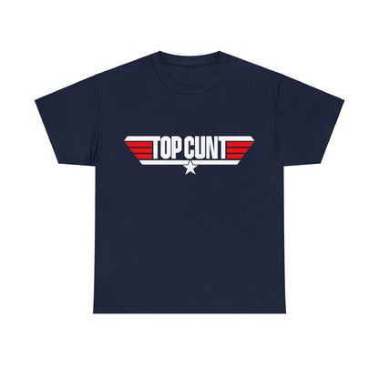 Top Cunt Graphic Tee Graphic Tees Australia Navy / S Graphic T-Shirt Australia -  Cool Graphic T-Shirts Online - 