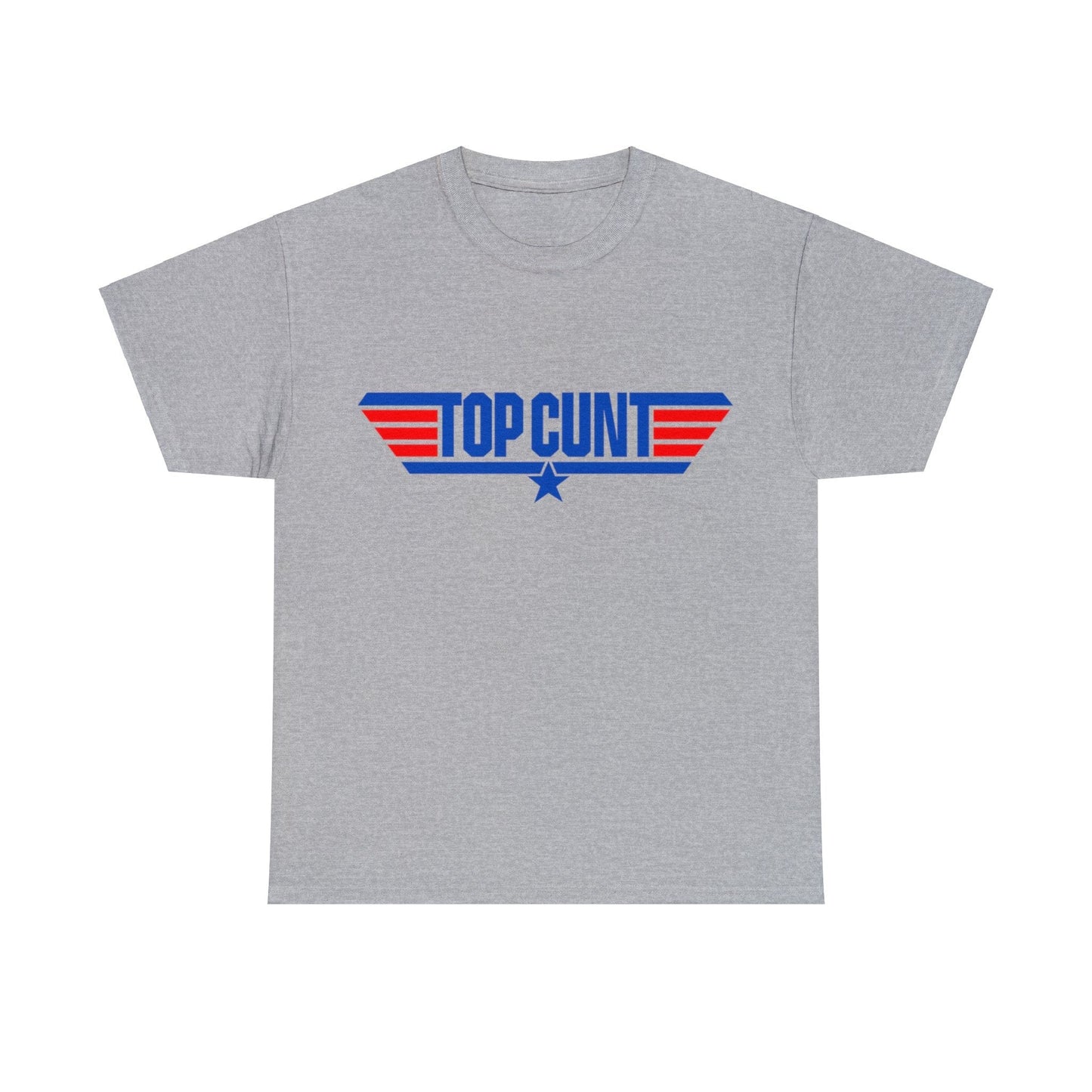 Top Cunt Graphic Tee Graphic Tees Australia Sport Grey / S Graphic T-Shirt Australia -  Cool Graphic T-Shirts Online - 