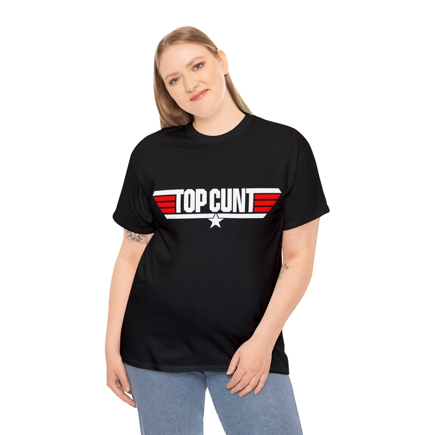 Top Cunt Graphic Tee Graphic Tees Australia Graphic T-Shirt Australia -  Cool Graphic T-Shirts Online - 