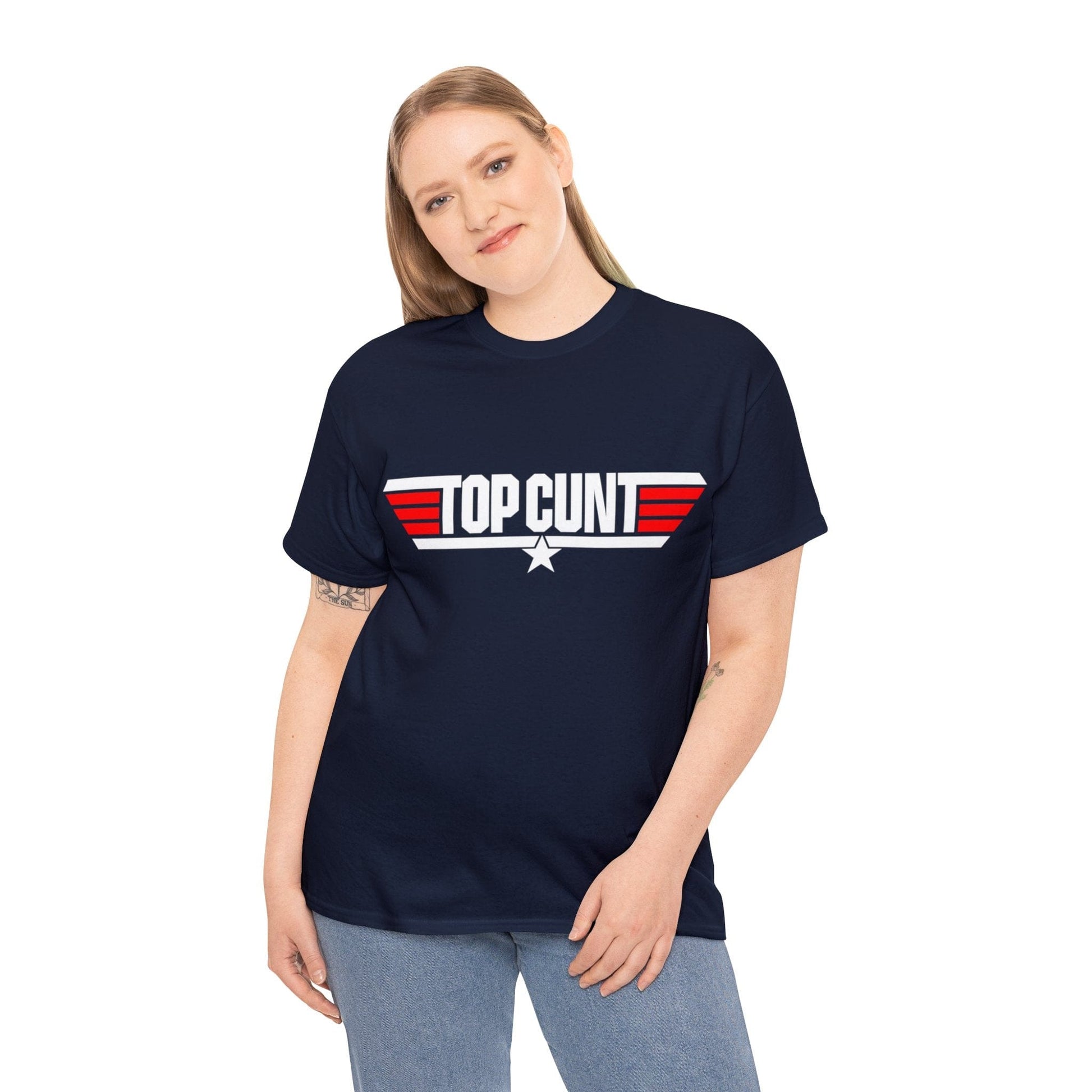 Top Cunt Graphic Tee Graphic Tees Australia Graphic T-Shirt Australia -  Cool Graphic T-Shirts Online - 