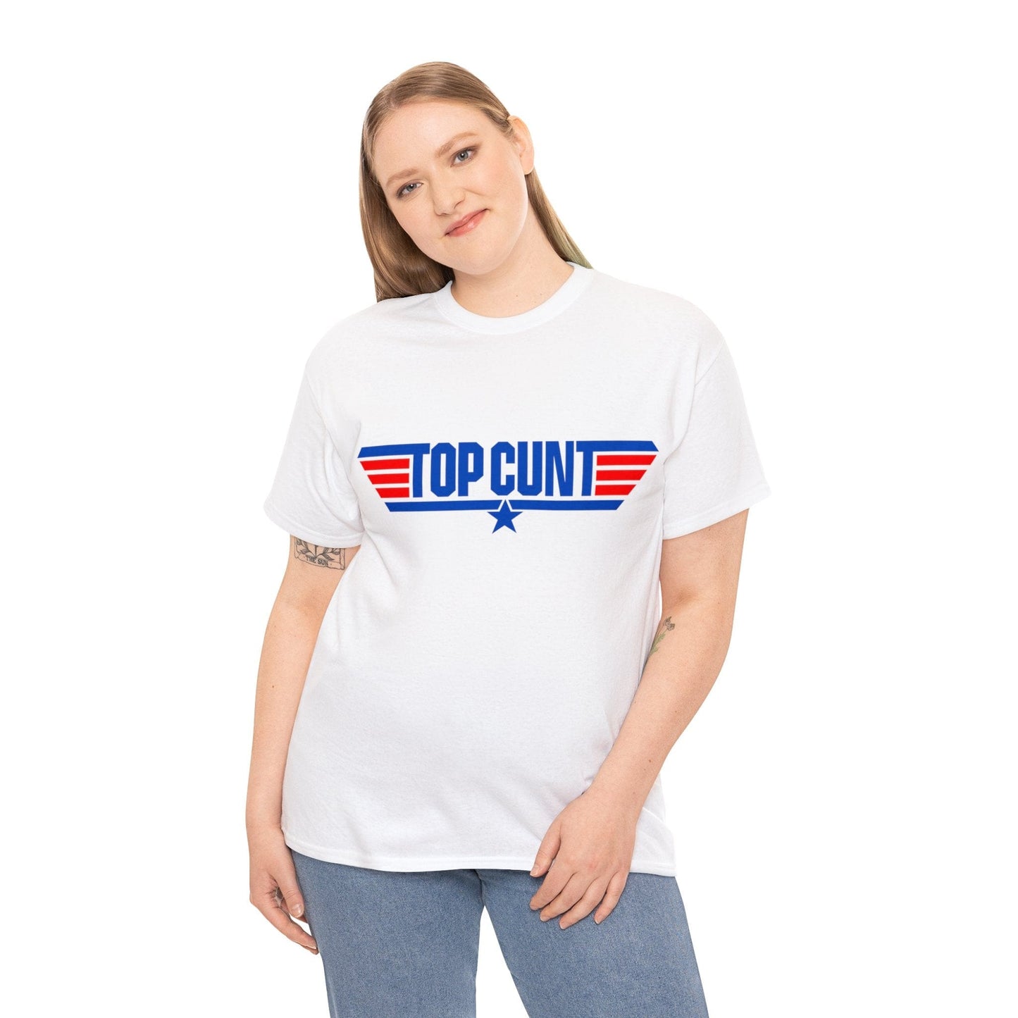 Top Cunt Graphic Tee Graphic Tees Australia Graphic T-Shirt Australia -  Cool Graphic T-Shirts Online - 