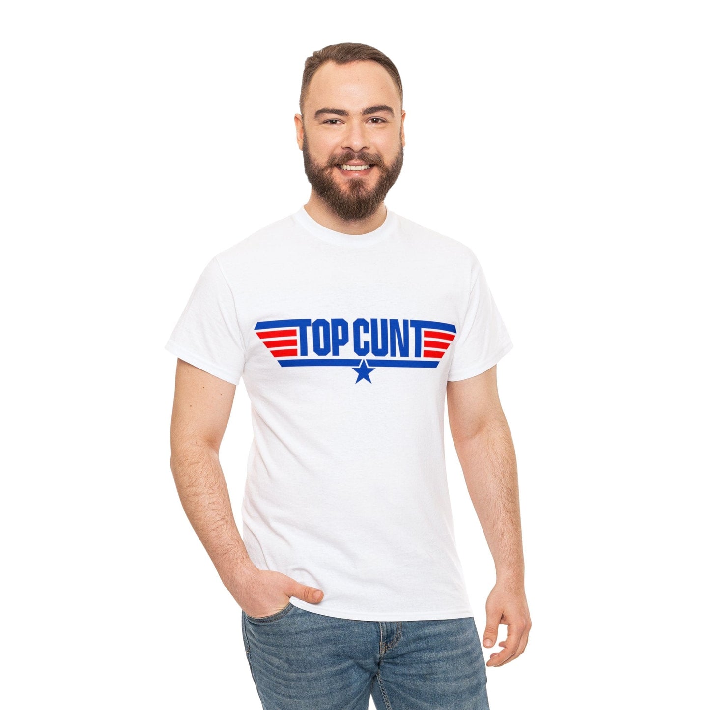 Top Cunt Graphic Tee Graphic Tees Australia Graphic T-Shirt Australia -  Cool Graphic T-Shirts Online - 