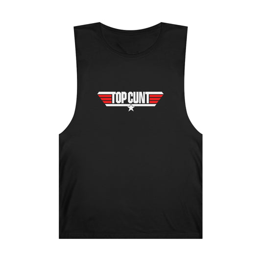 Top Cunt Tank Top Graphic Tees Australia Black / XS Graphic T-Shirt Australia -  Cool Graphic T-Shirts Online - 