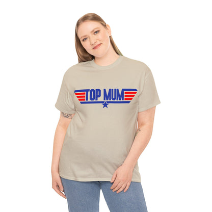 Top Mum Graphic Tee Graphic Tees Australia Graphic T-Shirt Australia -  Cool Graphic T-Shirts Online -  Top Mum T-Shirt | Funny Vintage 80's Graphic Tees Australia