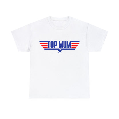 Top Mum Graphic Tee Graphic Tees Australia Graphic T-Shirt Australia -  Cool Graphic T-Shirts Online -  Top Mum T-Shirt | Funny Vintage 80's Graphic Tees Australia