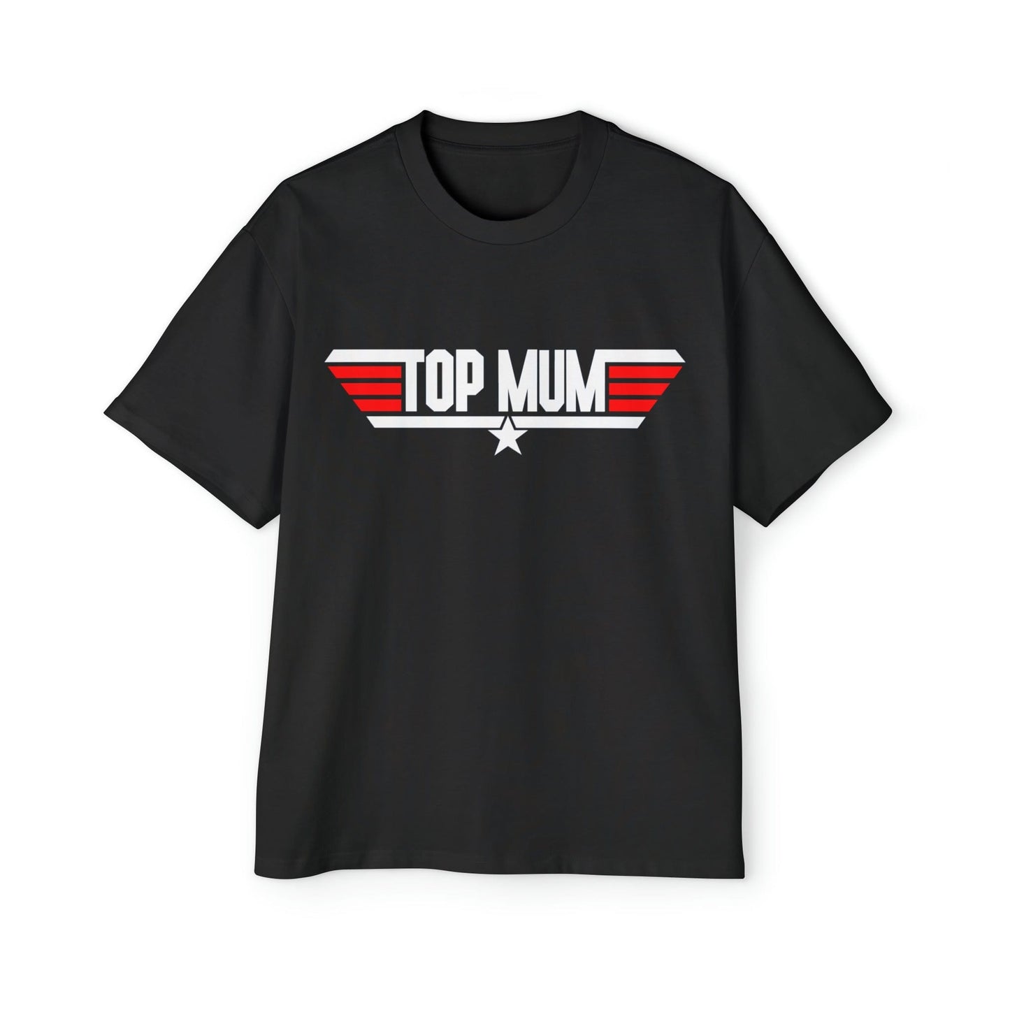 Top Mum Oversized Tee Graphic Tees Australia Black / S Graphic T-Shirt Australia -  Cool Graphic T-Shirts Online -  Top Mum Oversized Tee | Cool Oversized T-Shirts Online Australia