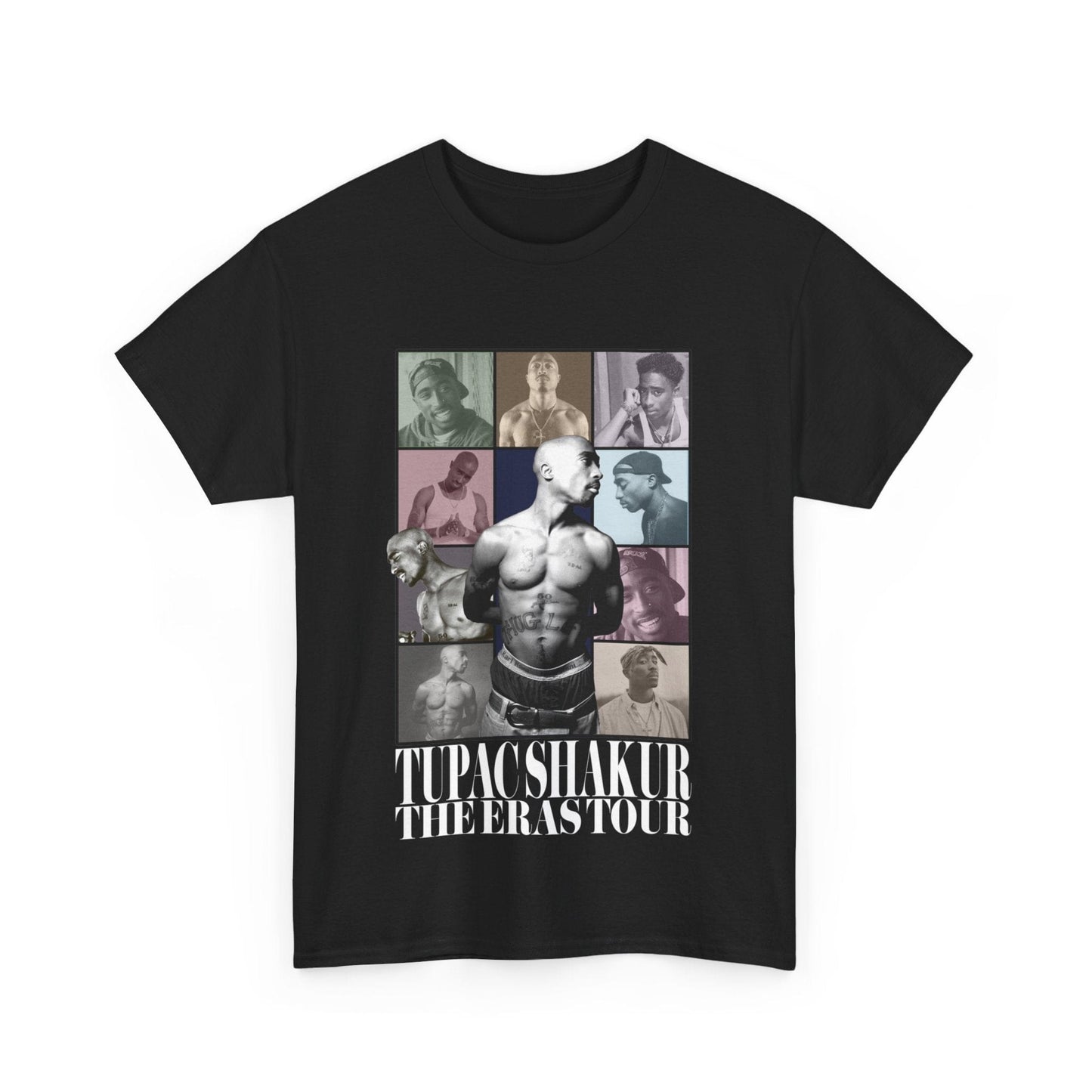 Tupac Shakur Eras Tour Graphic Tee Graphic Tees Australia Graphic T-Shirt Australia -  Cool Graphic T-Shirts Online -  Tupac Shakur Eras Tour T-Shirt | 2 Pac Graphic Tee