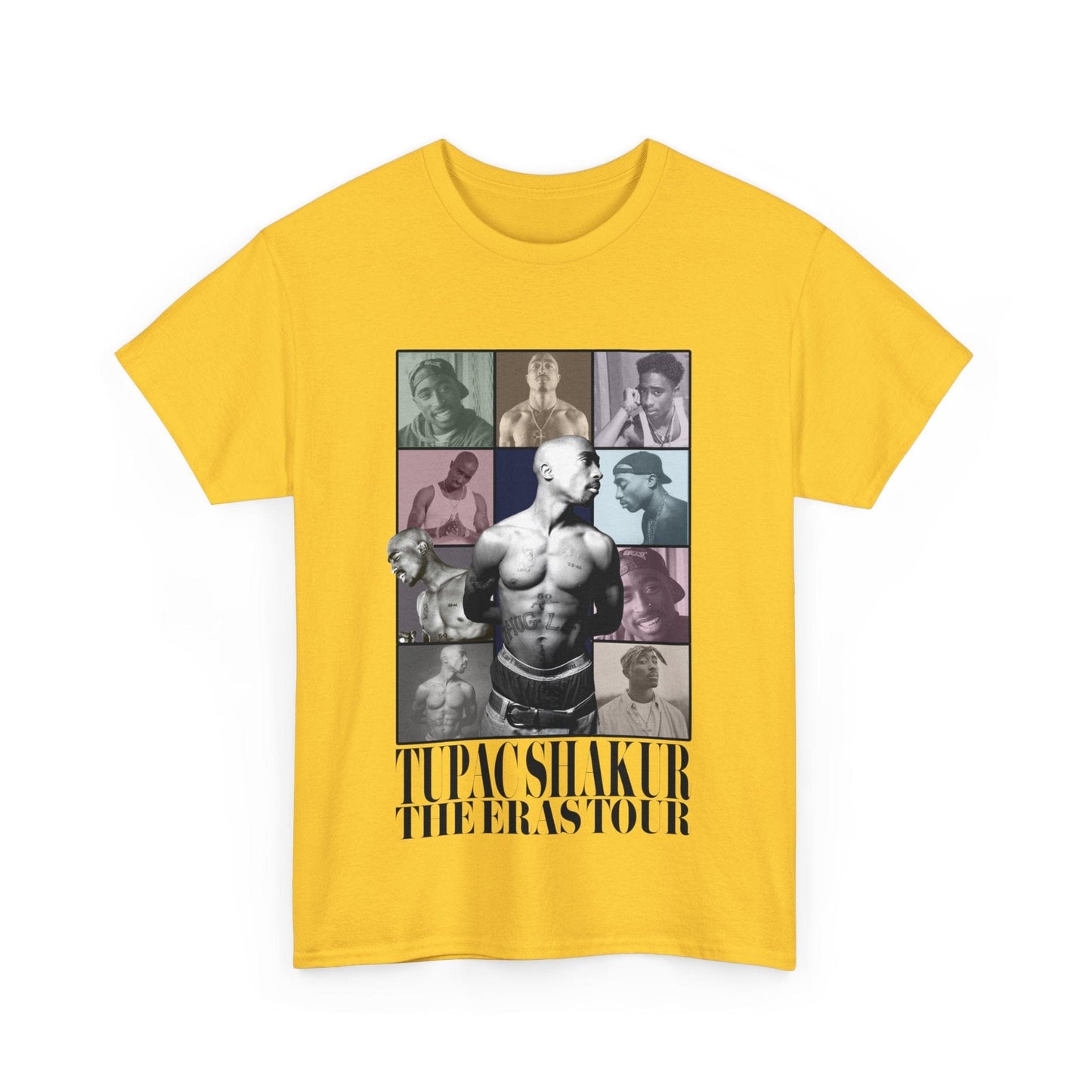 Tupac Shakur Eras Tour Graphic Tee Graphic Tees Australia Graphic T-Shirt Australia -  Cool Graphic T-Shirts Online -  Tupac Shakur Eras Tour T-Shirt | 2 Pac Graphic Tee