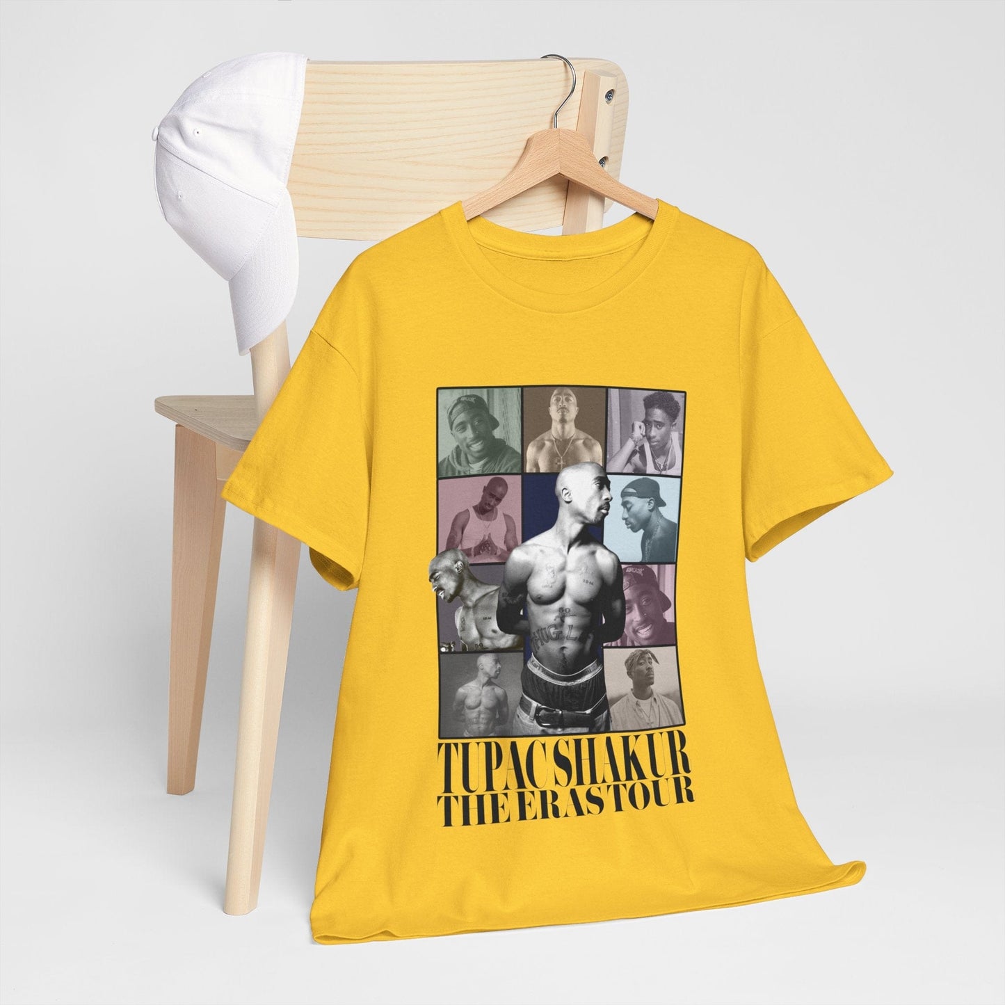 Tupac Shakur Eras Tour Graphic Tee Graphic Tees Australia Graphic T-Shirt Australia -  Cool Graphic T-Shirts Online -  Tupac Shakur Eras Tour T-Shirt | 2 Pac Graphic Tee