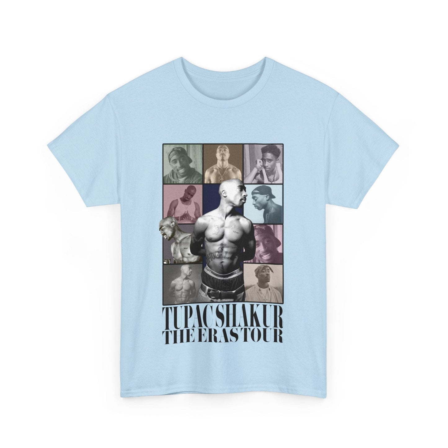 Tupac Shakur Eras Tour Graphic Tee Graphic Tees Australia Graphic T-Shirt Australia -  Cool Graphic T-Shirts Online -  Tupac Shakur Eras Tour T-Shirt | 2 Pac Graphic Tee