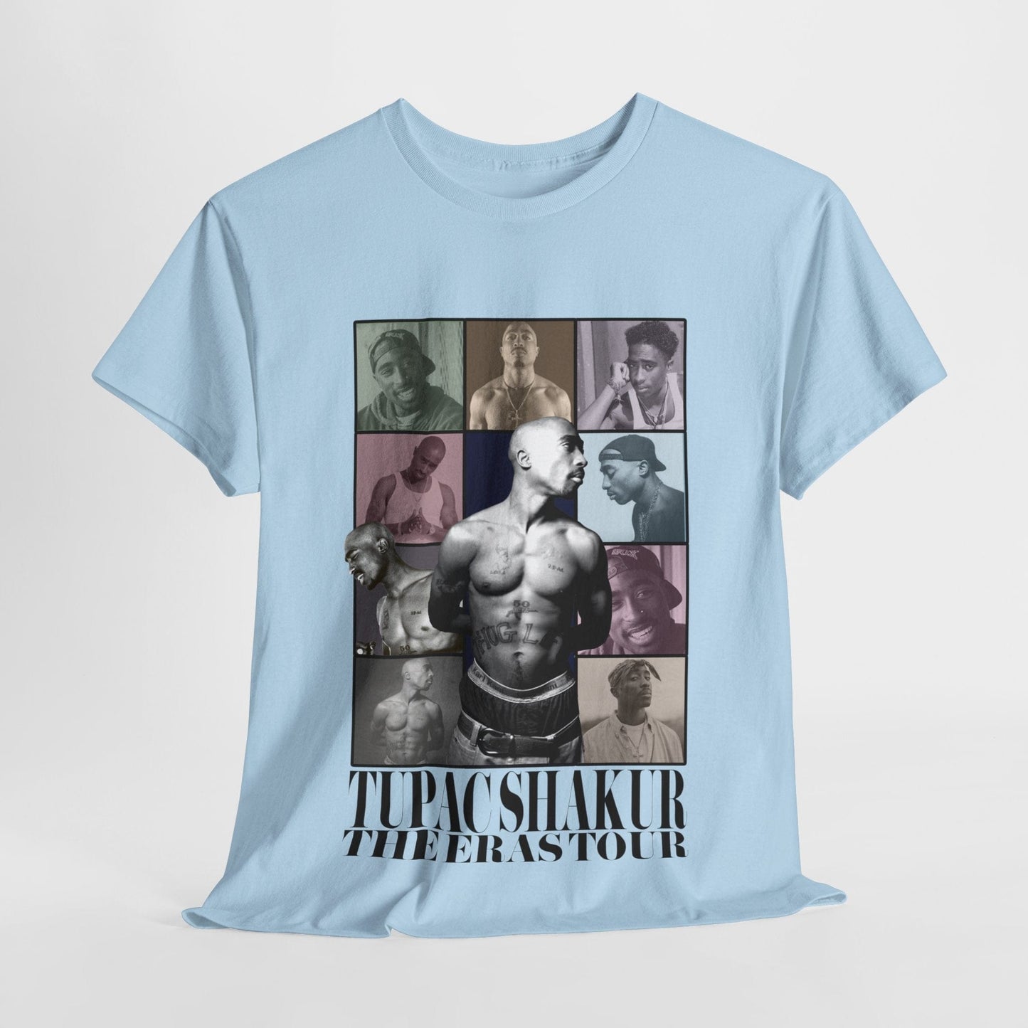 Tupac Shakur Eras Tour Graphic Tee Graphic Tees Australia Graphic T-Shirt Australia -  Cool Graphic T-Shirts Online -  Tupac Shakur Eras Tour T-Shirt | 2 Pac Graphic Tee