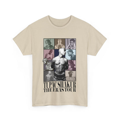 Tupac Shakur Eras Tour Graphic Tee Graphic Tees Australia Graphic T-Shirt Australia -  Cool Graphic T-Shirts Online -  Tupac Shakur Eras Tour T-Shirt | 2 Pac Graphic Tee