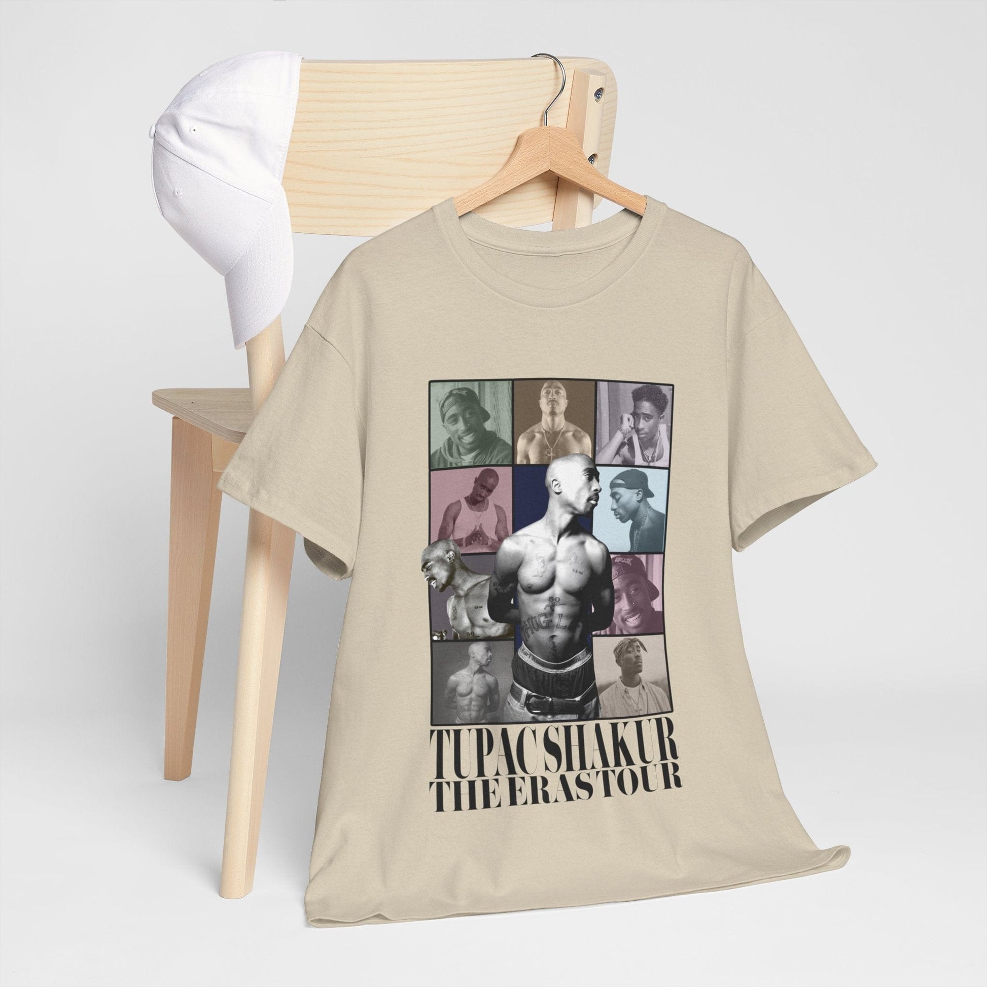 Tupac Shakur Eras Tour Graphic Tee Graphic Tees Australia Graphic T-Shirt Australia -  Cool Graphic T-Shirts Online -  Tupac Shakur Eras Tour T-Shirt | 2 Pac Graphic Tee