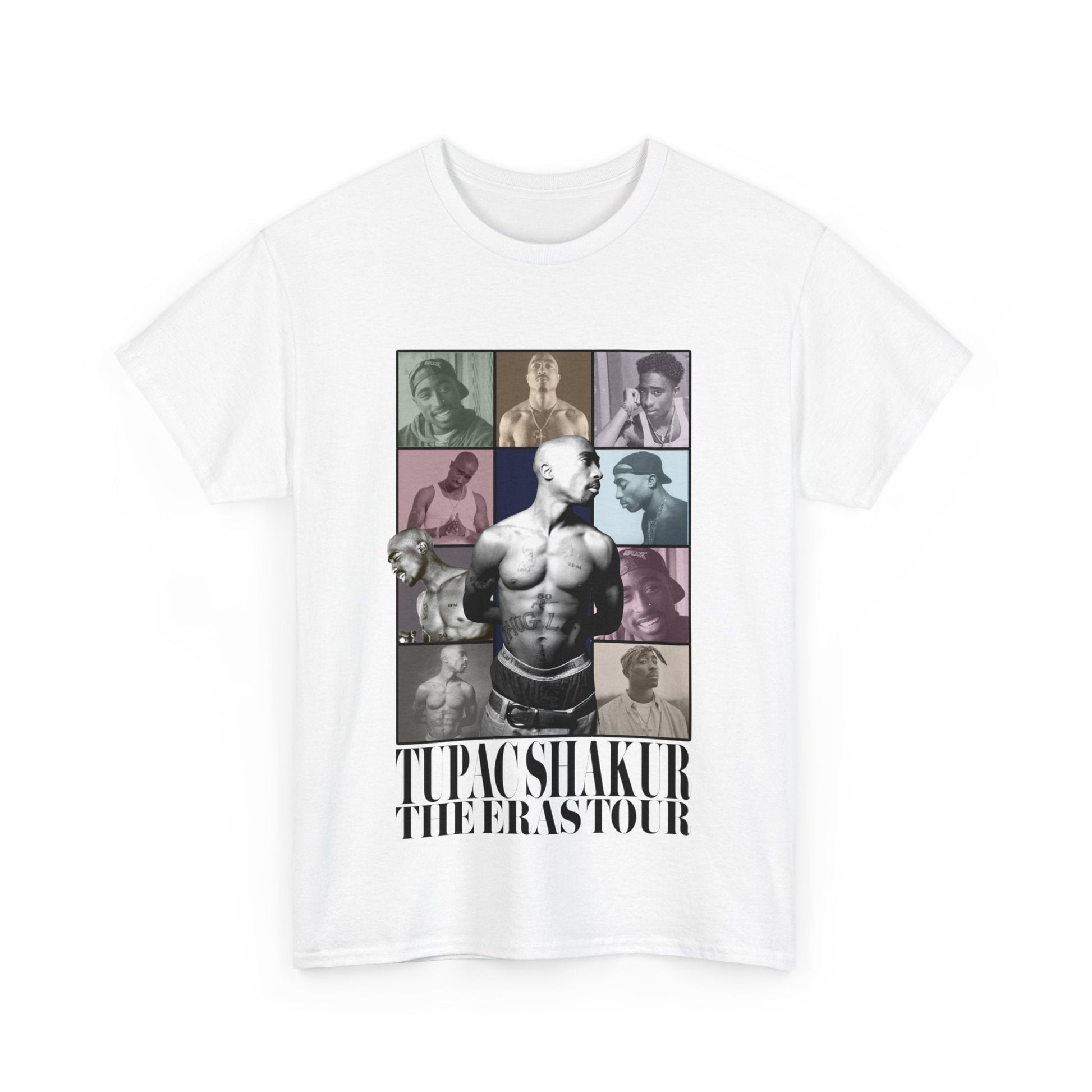 Tupac Shakur Eras Tour Graphic Tee Graphic Tees Australia Graphic T-Shirt Australia -  Cool Graphic T-Shirts Online -  Tupac Shakur Eras Tour T-Shirt | 2 Pac Graphic Tee