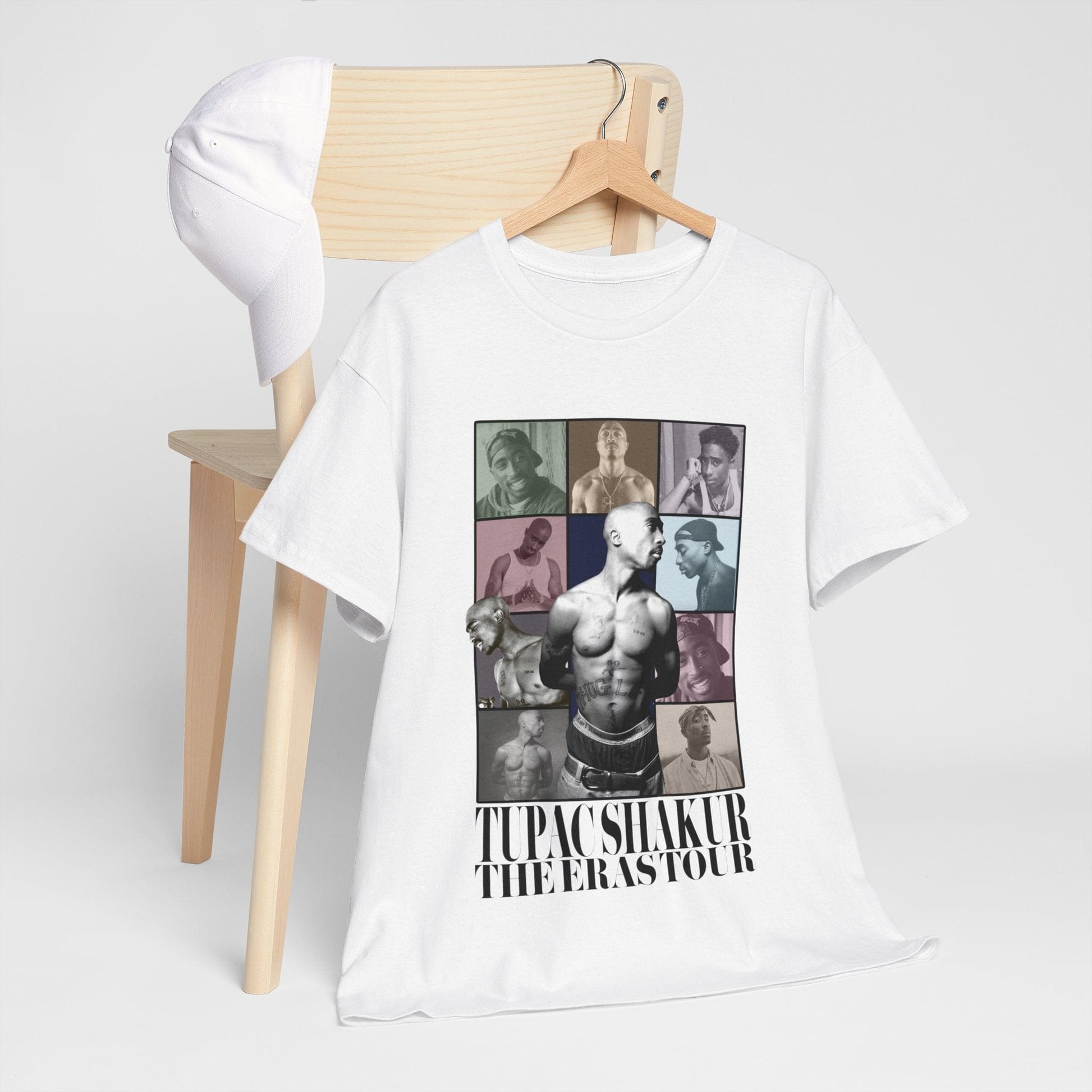 Tupac Shakur Eras Tour Graphic Tee Graphic Tees Australia Graphic T-Shirt Australia -  Cool Graphic T-Shirts Online -  Tupac Shakur Eras Tour T-Shirt | 2 Pac Graphic Tee