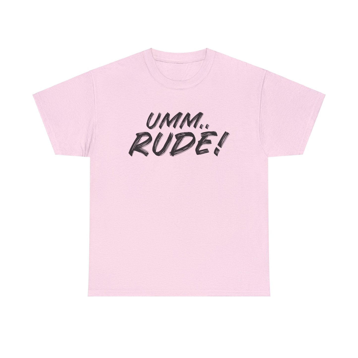 Umm...Rude! Graphic Tee Graphic Tees Australia Graphic T-Shirt Australia -  Cool Graphic T-Shirts Online -  Umm...Rude! T-Shirt | Funny Graphic Tees Australia