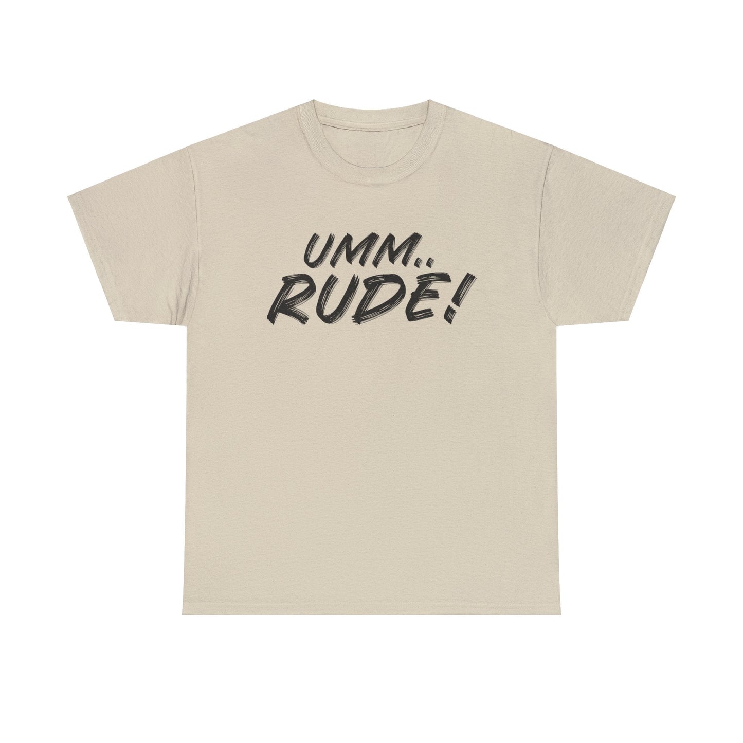 Umm...Rude! Graphic Tee Graphic Tees Australia Graphic T-Shirt Australia -  Cool Graphic T-Shirts Online -  Umm...Rude! T-Shirt | Funny Graphic Tees Australia