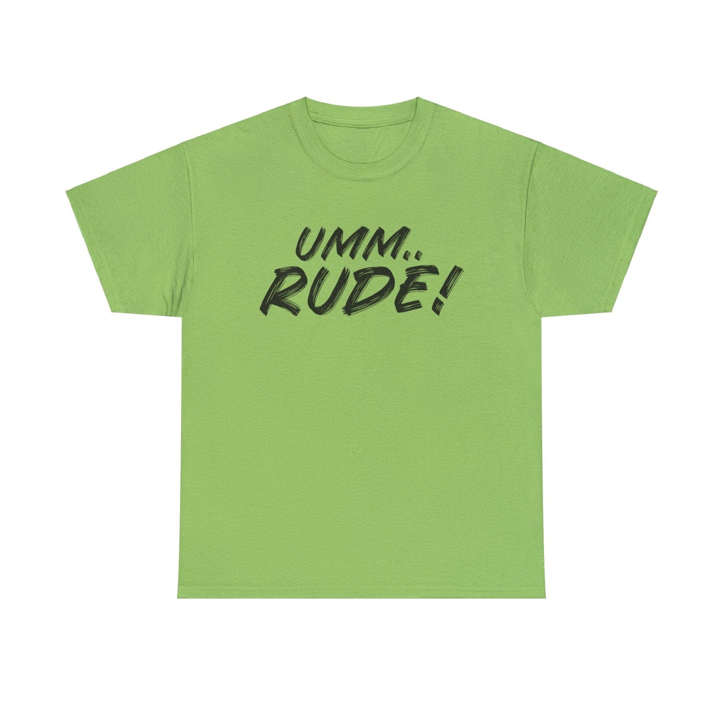 Umm...Rude! Graphic Tee Graphic Tees Australia Graphic T-Shirt Australia -  Cool Graphic T-Shirts Online -  Umm...Rude! T-Shirt | Funny Graphic Tees Australia