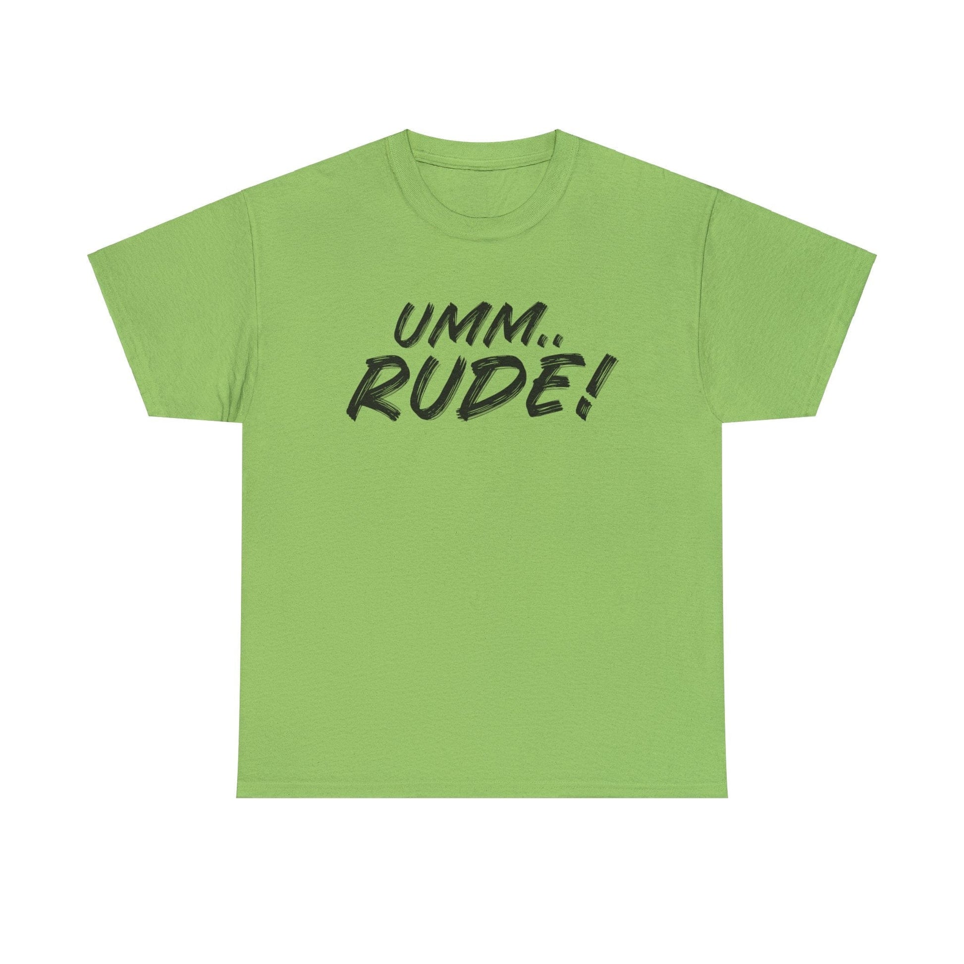 Umm...Rude! Graphic Tee Graphic Tees Australia Graphic T-Shirt Australia -  Cool Graphic T-Shirts Online -  Umm...Rude! T-Shirt | Funny Graphic Tees Australia