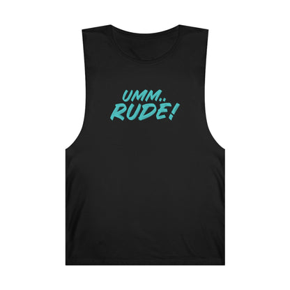 Umm...Rude! Tank Top Graphic Tees Australia Graphic T-Shirt Australia -  Cool Graphic T-Shirts Online -  Umm...Rude! Tank Top | Funny Offensive Tank Tops Australia