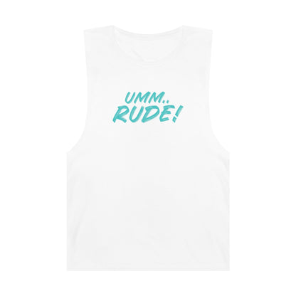 Umm...Rude! Tank Top Graphic Tees Australia Graphic T-Shirt Australia -  Cool Graphic T-Shirts Online -  Umm...Rude! Tank Top | Funny Offensive Tank Tops Australia