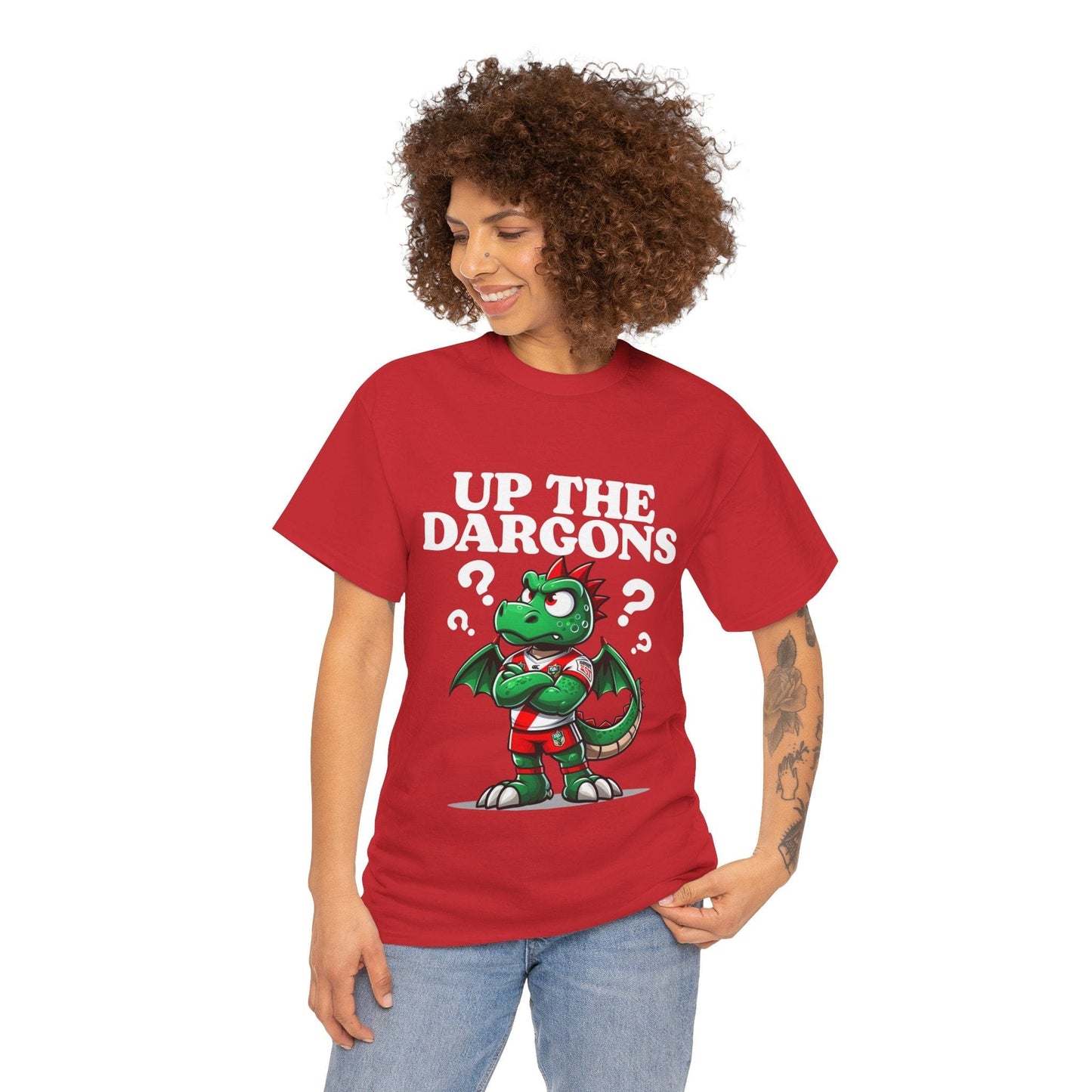 Up The Dargons Graphic Tee Graphic Tees Australia Graphic T-Shirt Australia -  Cool Graphic T-Shirts Online -  Up The Dargons T-Shirt | League Tees Australia