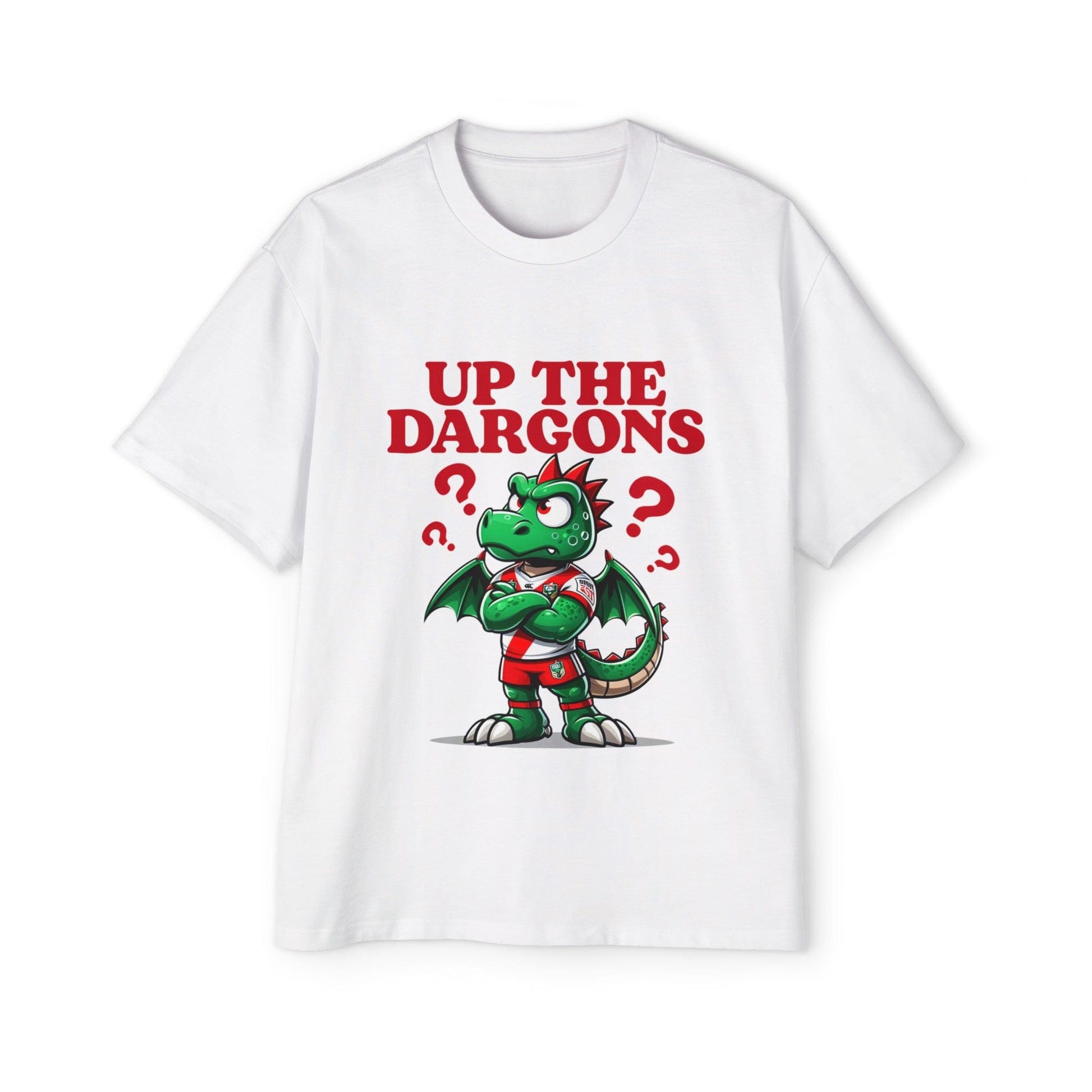 Up The Dargons Oversized Tee Graphic Tees Australia Graphic T-Shirt Australia -  Cool Graphic T-Shirts Online -  Up The Dargons Oversized Tee | League Tees Australia