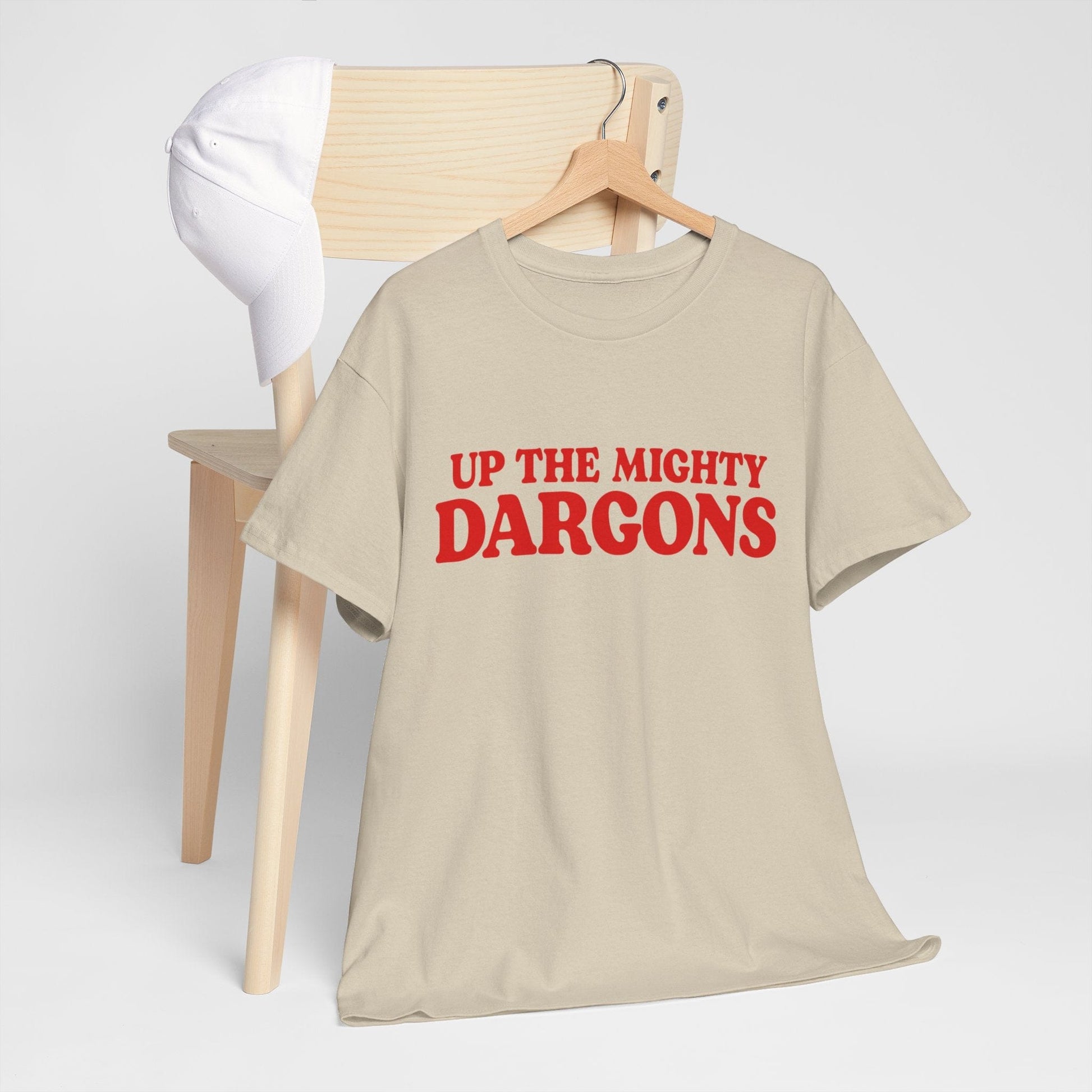 Up The Mighty Dargons Graphic Tee Graphic Tees Australia Graphic T-Shirt Australia -  Cool Graphic T-Shirts Online -  Up The Mighty Dargons T-Shirt | Funny Rugby League Tees Australia