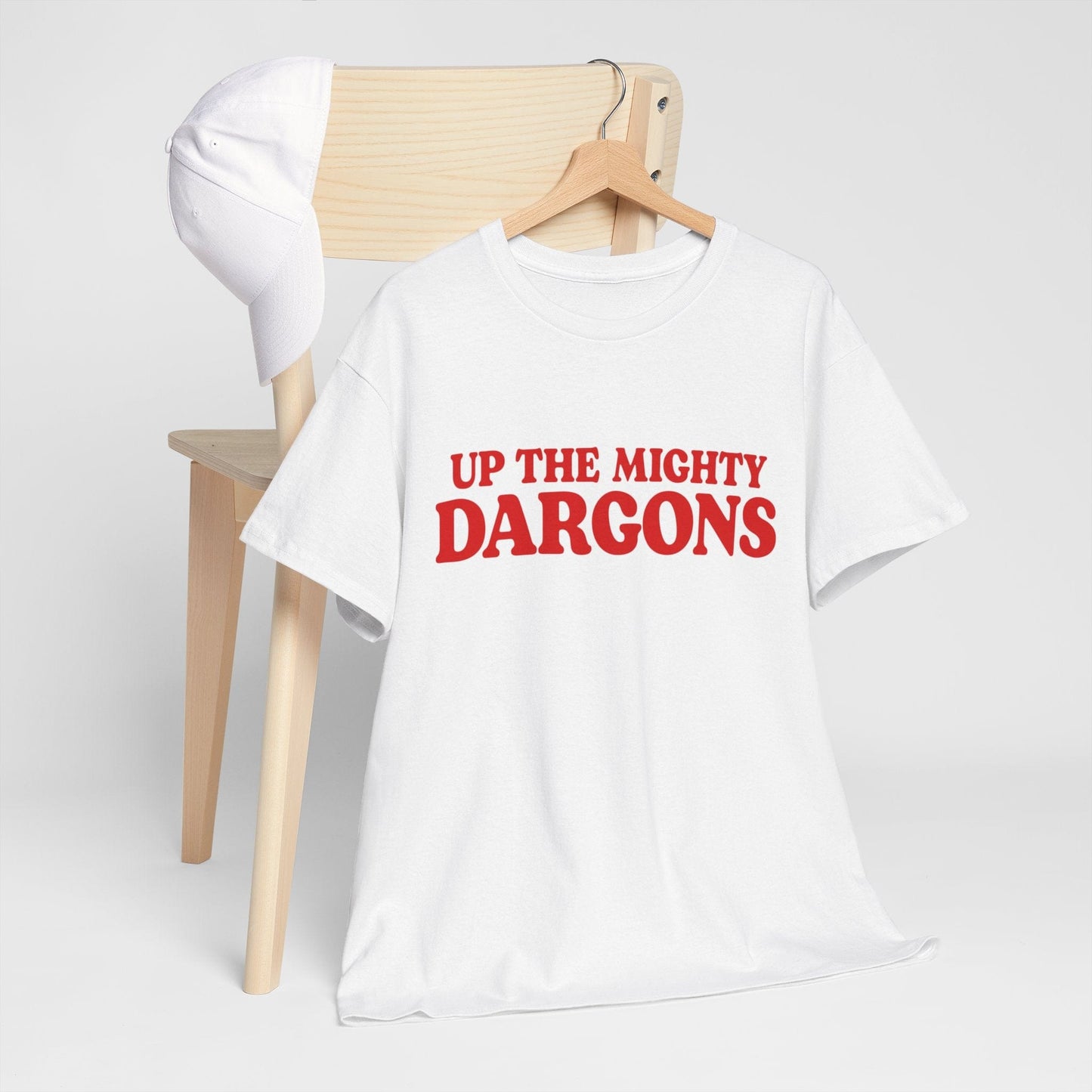 Up The Mighty Dargons Graphic Tee Graphic Tees Australia Graphic T-Shirt Australia -  Cool Graphic T-Shirts Online -  Up The Mighty Dargons T-Shirt | Funny Rugby League Tees Australia