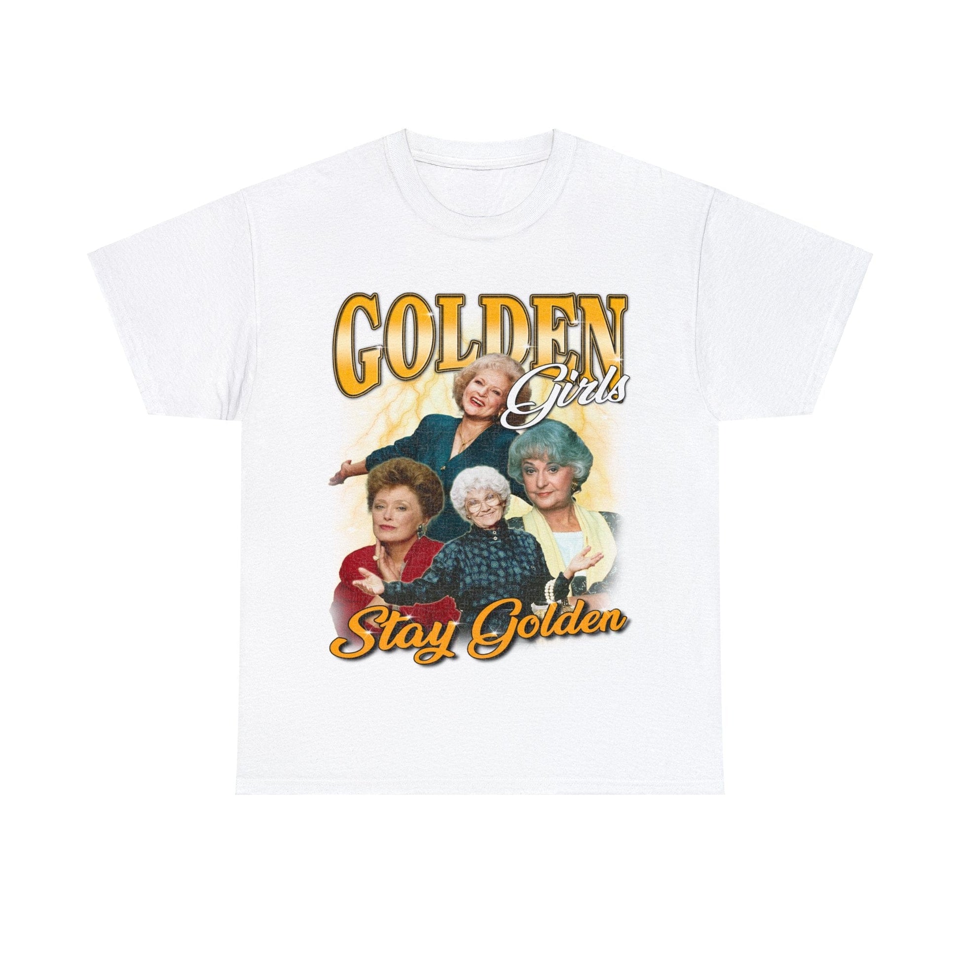 Vintage Golden Girls Graphic Tee Graphic Tees Australia White / S Graphic T-Shirt Australia -  Cool Graphic T-Shirts Online -  Vintage Golden Girls Graphic Tee | Funny T-Shirt Australia