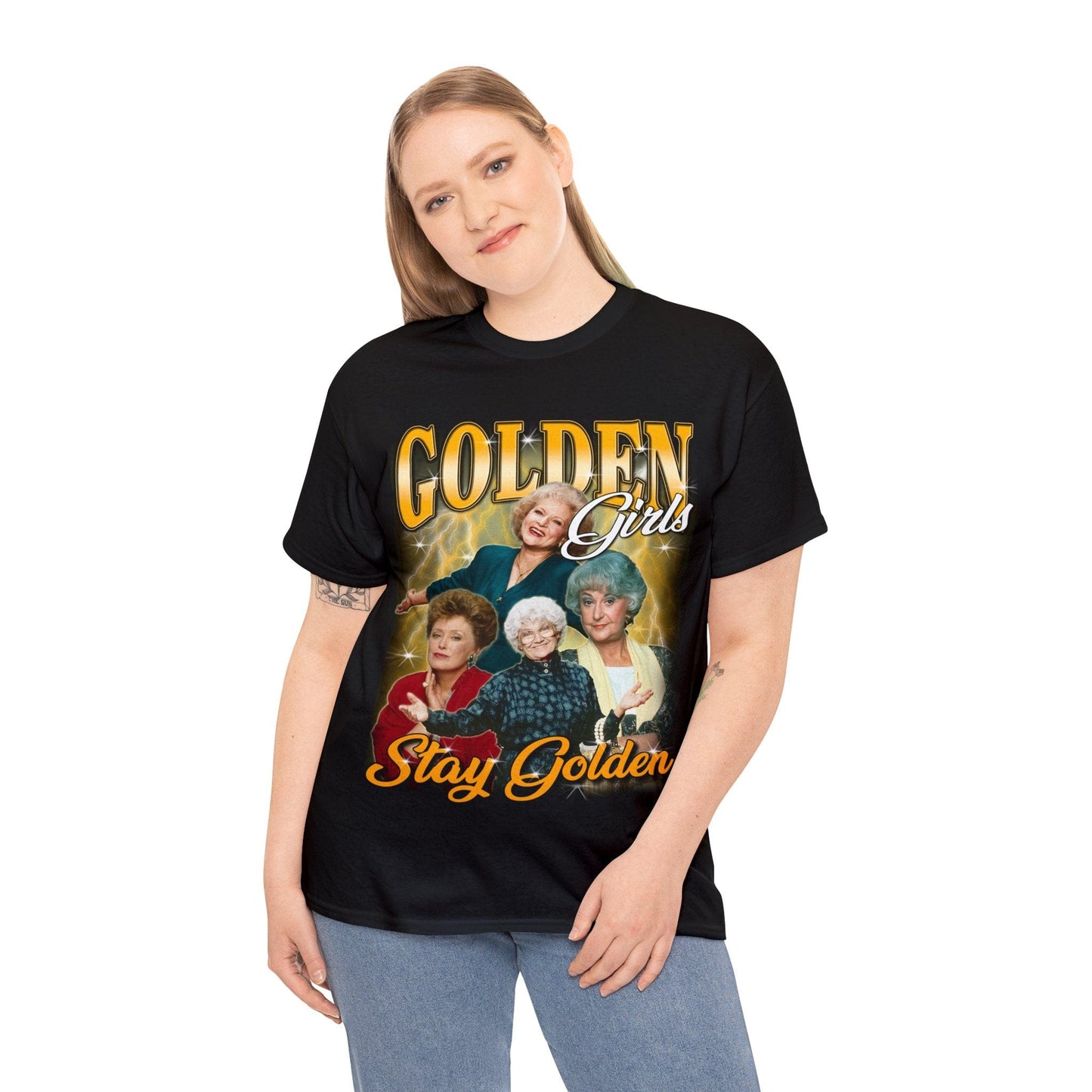 Vintage Golden Girls Graphic Tee Graphic Tees Australia Graphic T-Shirt Australia -  Cool Graphic T-Shirts Online -  Vintage Golden Girls Graphic Tee | Funny T-Shirt Australia