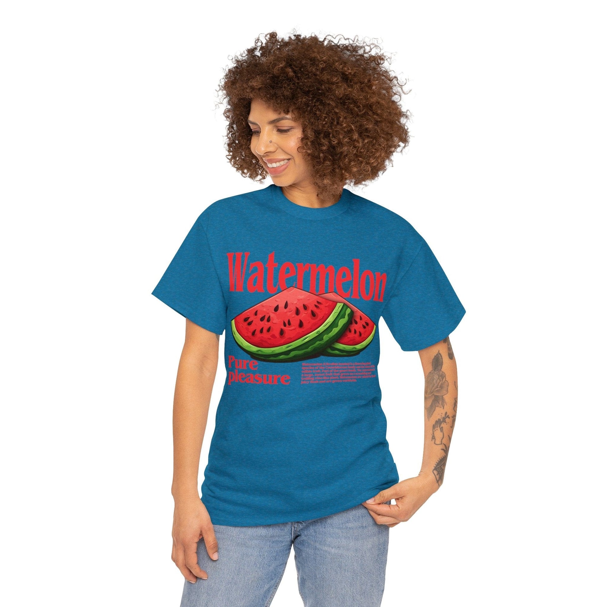 Watermelon Pure Pleasure Graphic Tee Graphic Tees Australia Graphic T-Shirt Australia -  Cool Graphic T-Shirts Online -  Watermelon Pure Pleasure T-Shirt | Cool T-Shirts Online Australia