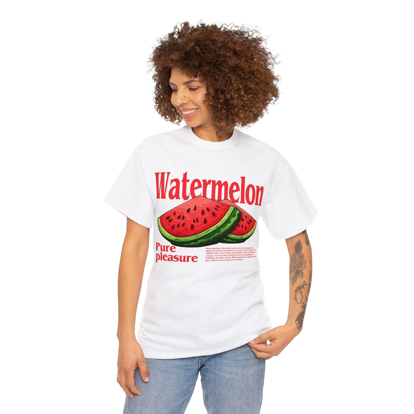 Watermelon Pure Pleasure Graphic Tee Graphic Tees Australia Graphic T-Shirt Australia -  Cool Graphic T-Shirts Online -  Watermelon Pure Pleasure T-Shirt | Cool T-Shirts Online Australia