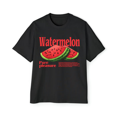 Watermelon Pure Pleasure Oversized Tee Graphic Tees Australia Graphic T-Shirt Australia -  Cool Graphic T-Shirts Online - 