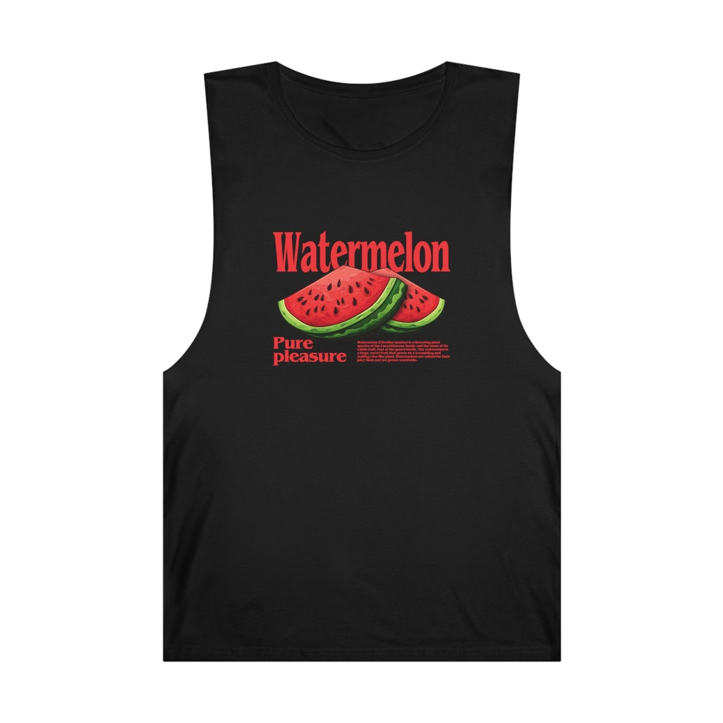 Watermelon Pure Pleasure Tank Top Graphic Tees Australia Graphic T-Shirt Australia -  Cool Graphic T-Shirts Online -  Watermelon Pure Pleasure Tank Top | Tank Tops Online Australia