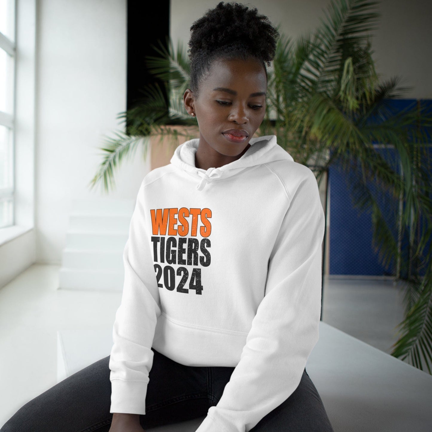 Wests Tigers 2024 Hoodie Graphic Tees Australia Graphic T-Shirt Australia -  Cool Graphic T-Shirts Online -  Wests Tigers 2024 Hoodie | NRL Hoodies Australia