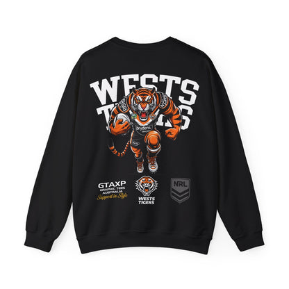 Wests Tigers Timmy Jumper Graphic Tees Australia Graphic T-Shirt Australia -  Cool Graphic T-Shirts Online -  Wests Tigers Timmy Jumper | Wests Tigers Crew Sweater