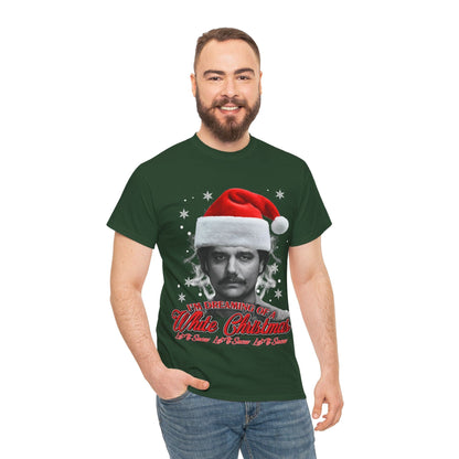 White Christmas Graphic Tee Graphic Tees Australia Forest Green / S Graphic T-Shirt Australia -  Cool Graphic T-Shirts Online -  White Christmas T-shirt | Funny Christmas T-Shirt Australia