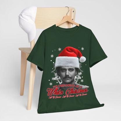 White Christmas Graphic Tee Graphic Tees Australia Graphic T-Shirt Australia -  Cool Graphic T-Shirts Online -  White Christmas T-shirt | Funny Christmas T-Shirt Australia