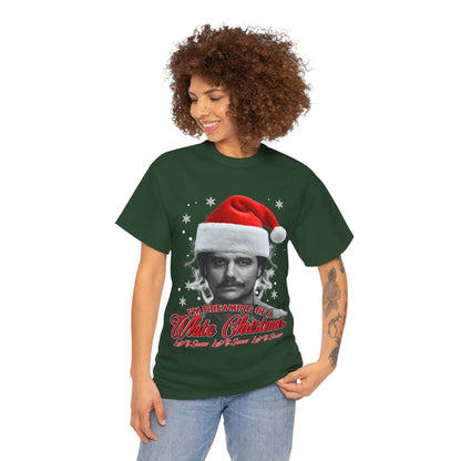 White Christmas Graphic Tee Graphic Tees Australia Graphic T-Shirt Australia -  Cool Graphic T-Shirts Online -  White Christmas T-shirt | Funny Christmas T-Shirt Australia