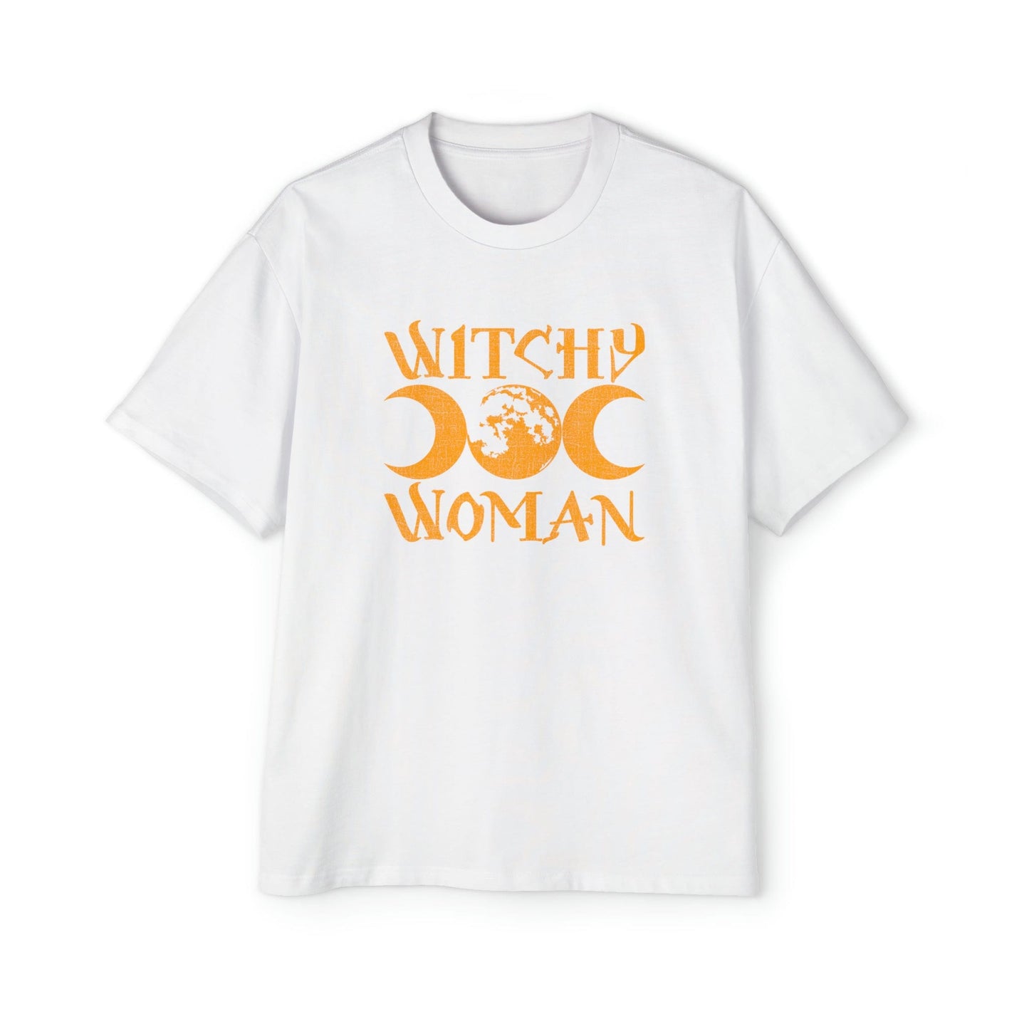 Witchy Woman Oversized Tee Graphic Tees Australia White / S Graphic T-Shirt Australia -  Cool Graphic T-Shirts Online -  Witchy Woman Oversized Tee | Oversized Graphic Tee Australia