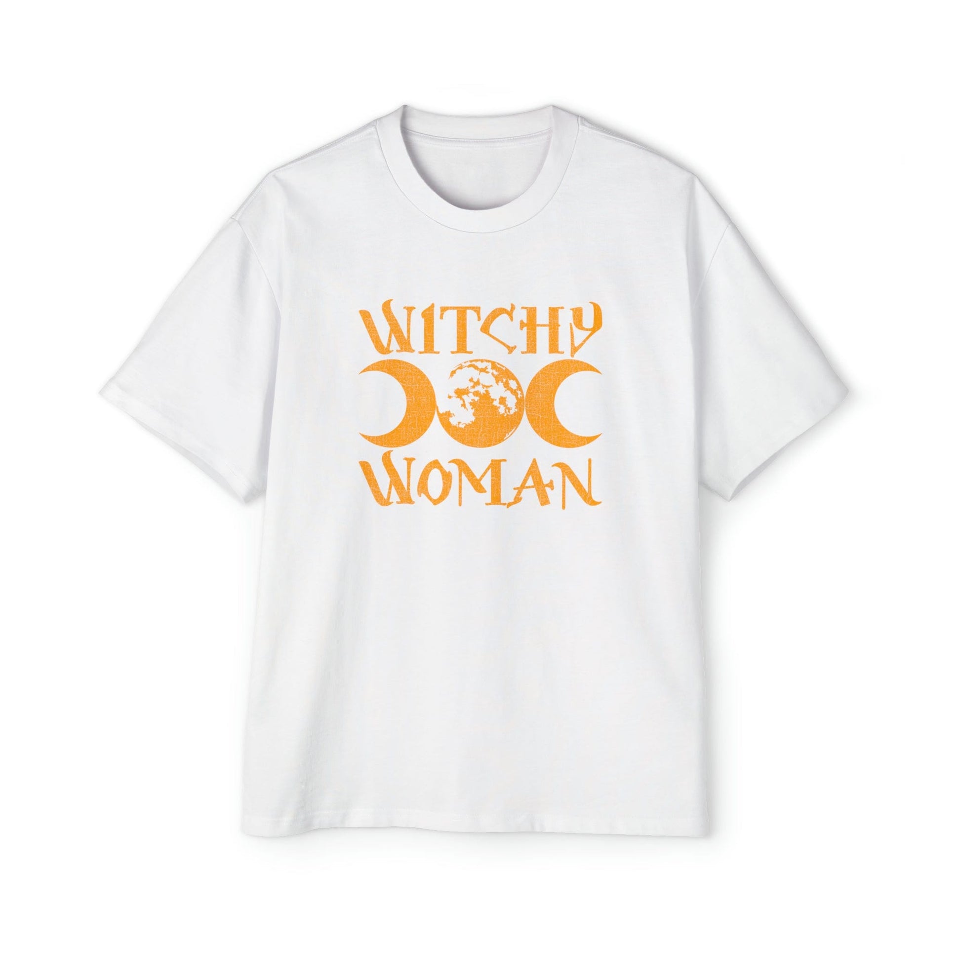 Witchy Woman Oversized Tee Graphic Tees Australia White / S Graphic T-Shirt Australia -  Cool Graphic T-Shirts Online -  Witchy Woman Oversized Tee | Oversized Graphic Tee Australia