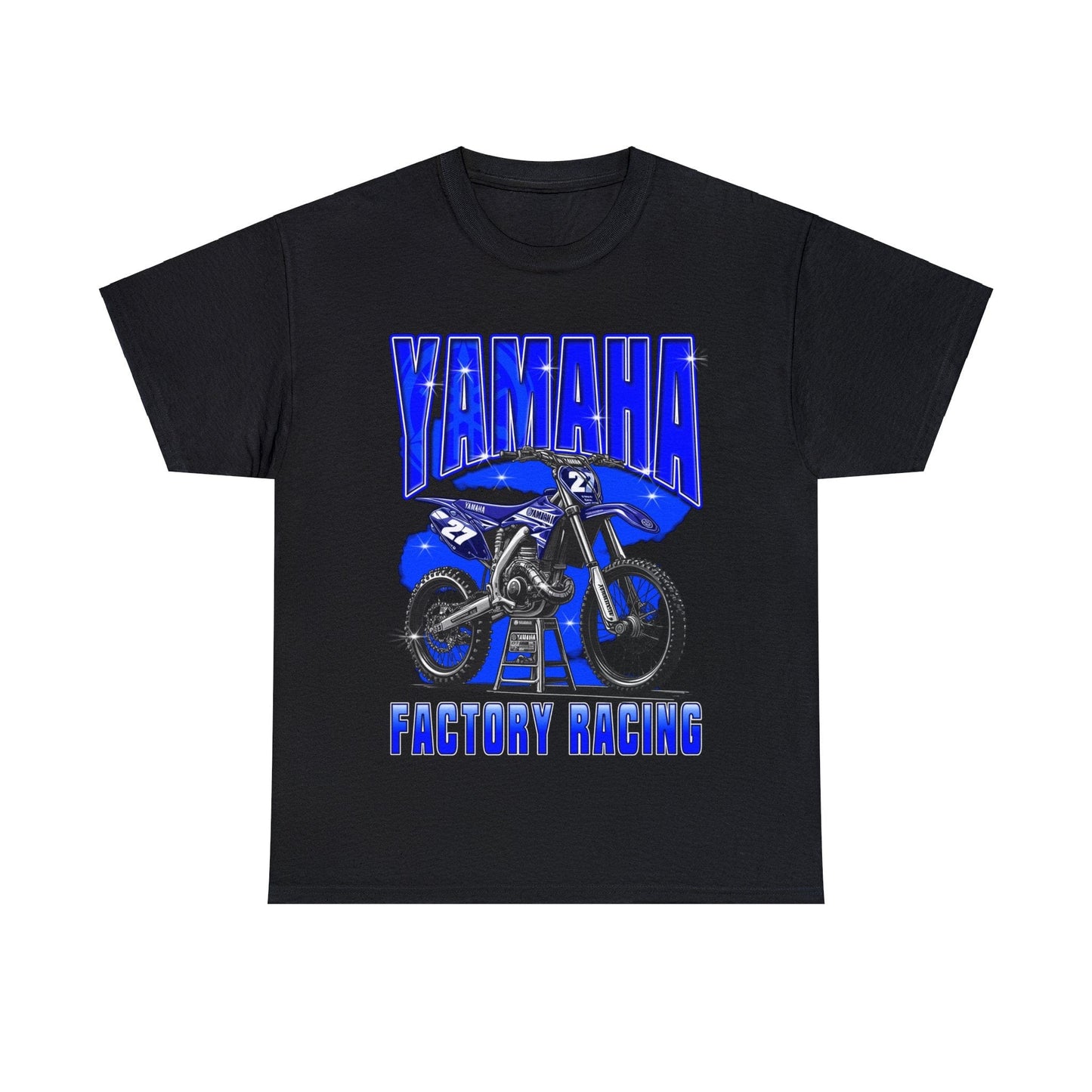 Yamaha Factory Racing Graphic Tee Graphic Tees Australia Black / S Graphic T-Shirt Australia -  Cool Graphic T-Shirts Online - 