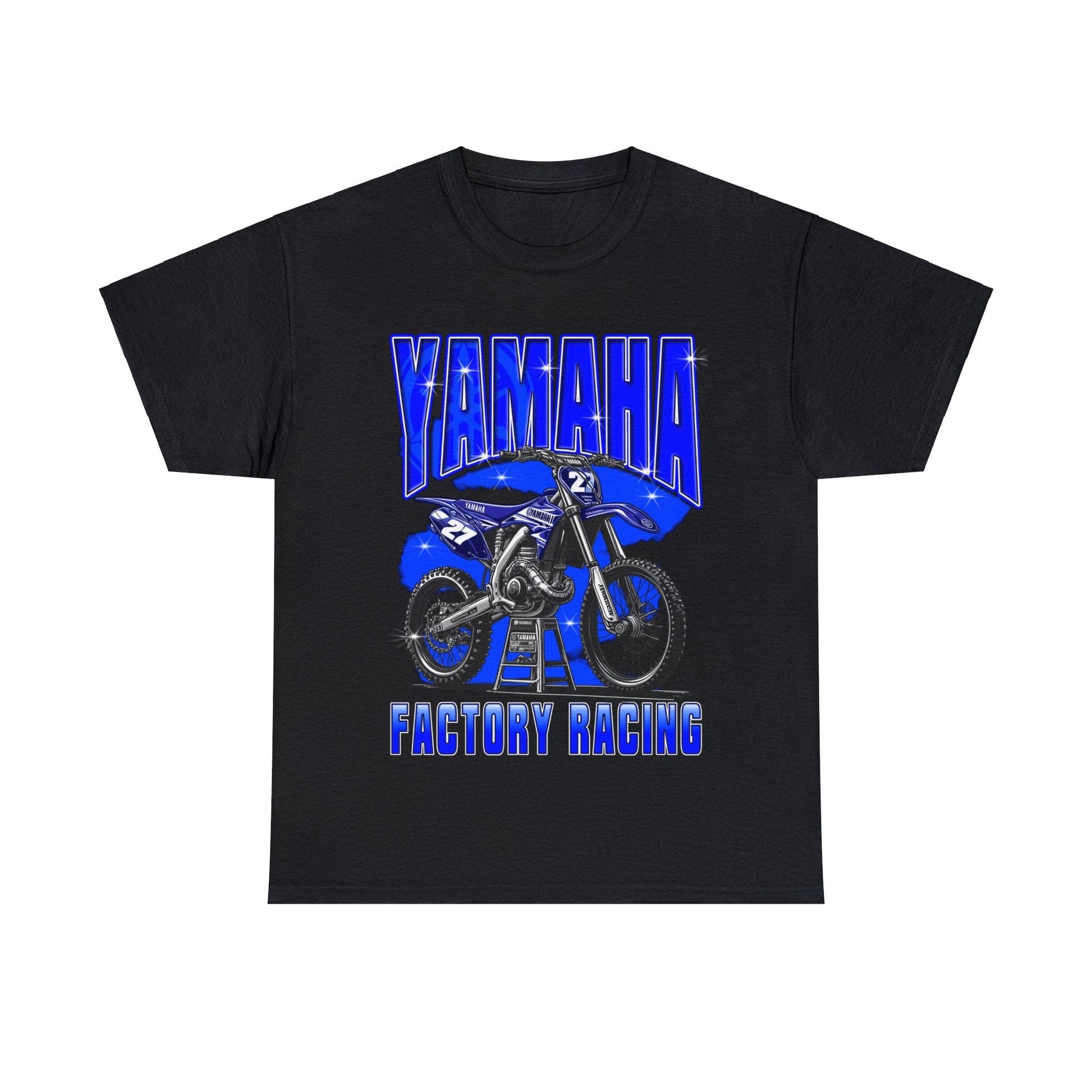 Yamaha Factory Racing Graphic Tee Graphic Tees Australia Black / S Graphic T-Shirt Australia -  Cool Graphic T-Shirts Online - 