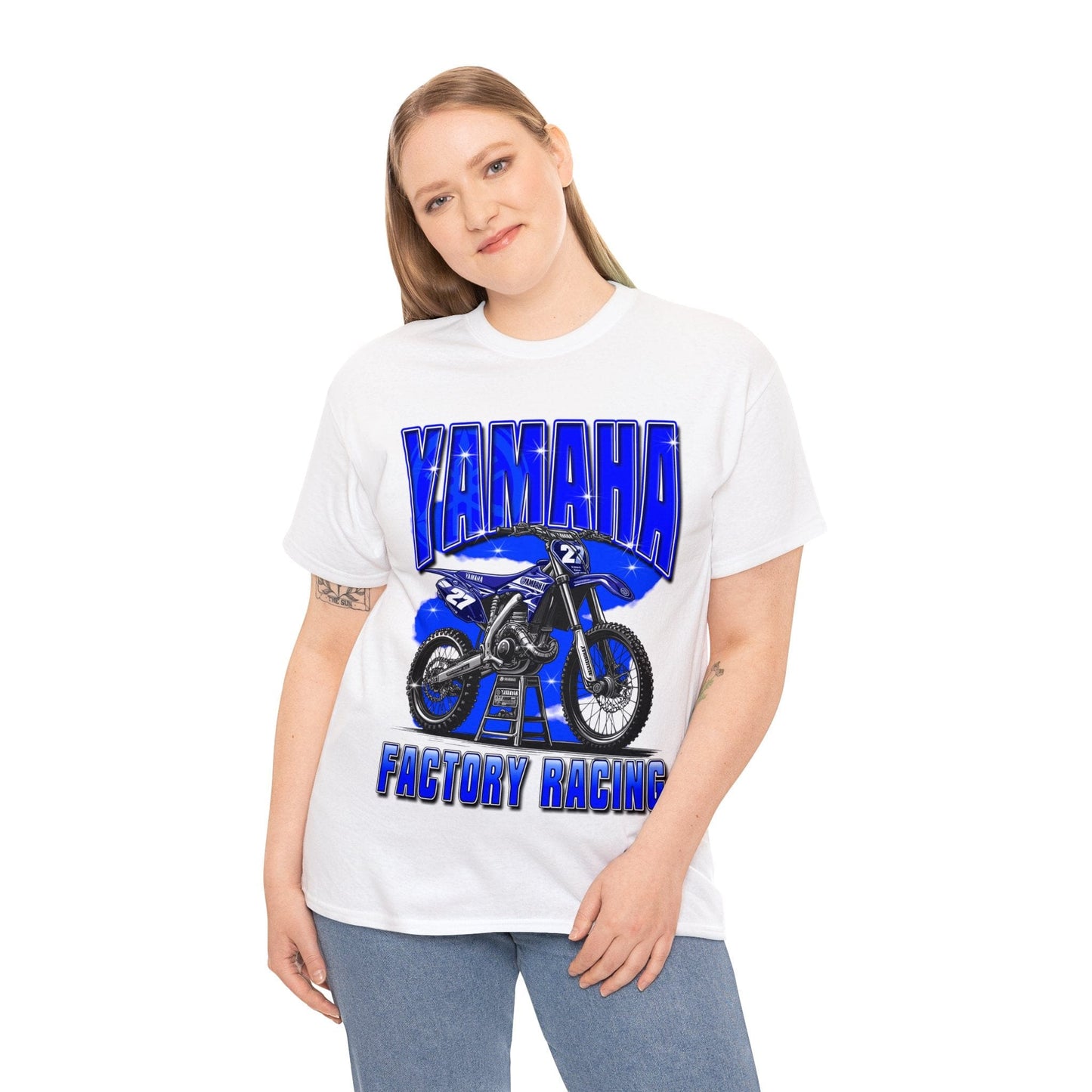 Yamaha Factory Racing Graphic Tee Graphic Tees Australia Graphic T-Shirt Australia -  Cool Graphic T-Shirts Online - 