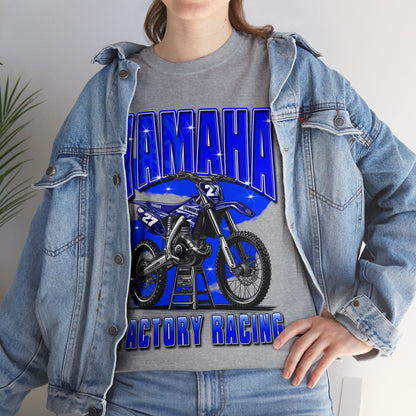 Yamaha Factory Racing Graphic Tee Graphic Tees Australia Graphic T-Shirt Australia -  Cool Graphic T-Shirts Online - 