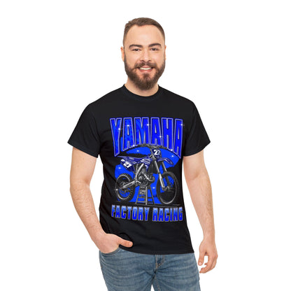 Yamaha Factory Racing Graphic Tee Graphic Tees Australia Graphic T-Shirt Australia -  Cool Graphic T-Shirts Online - 